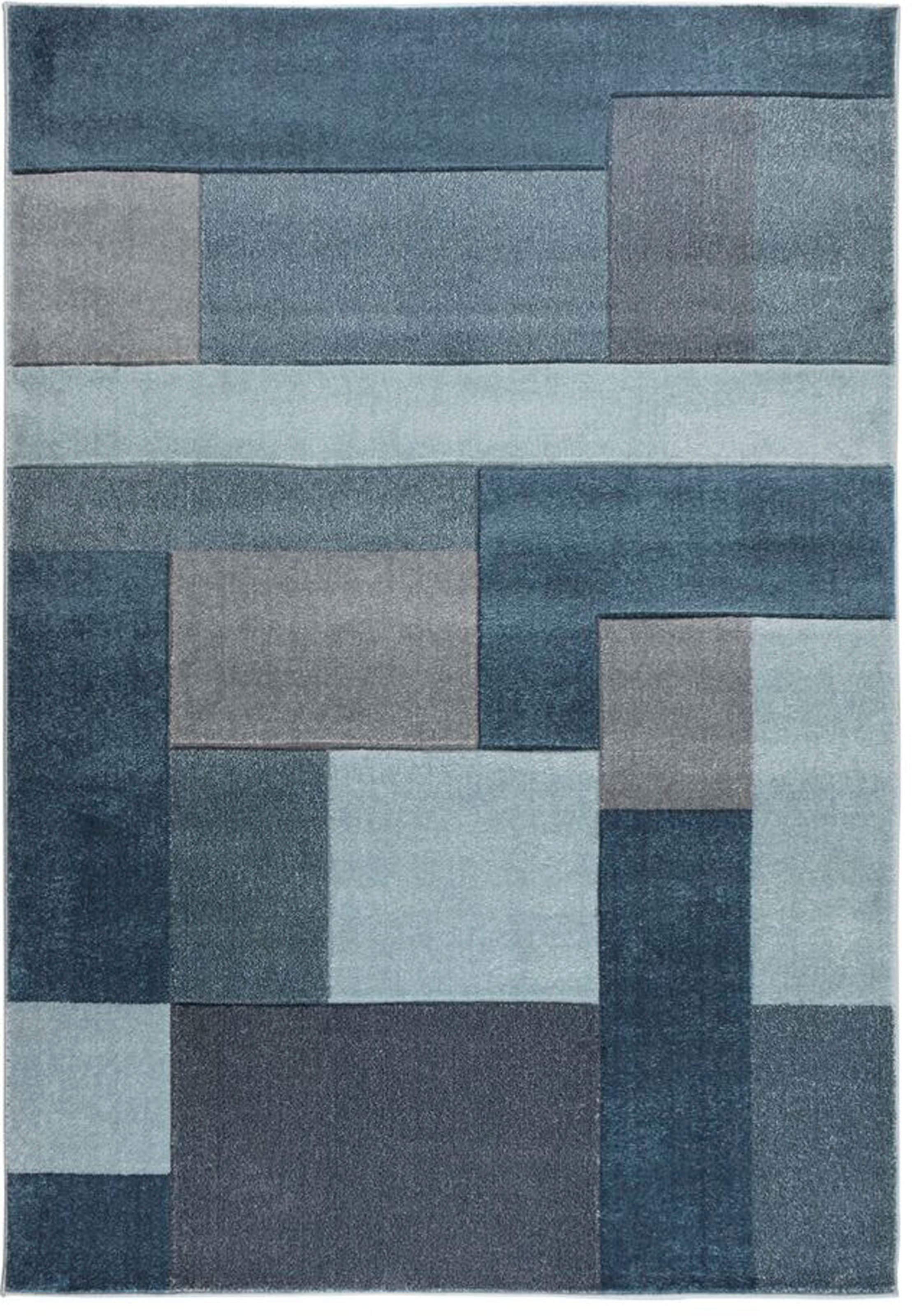 FLAIR RUGS Teppich »Cosmos«, rechteckig, Patchwork Design, mehrfarbig, mit Hoch-Tief-Effekt