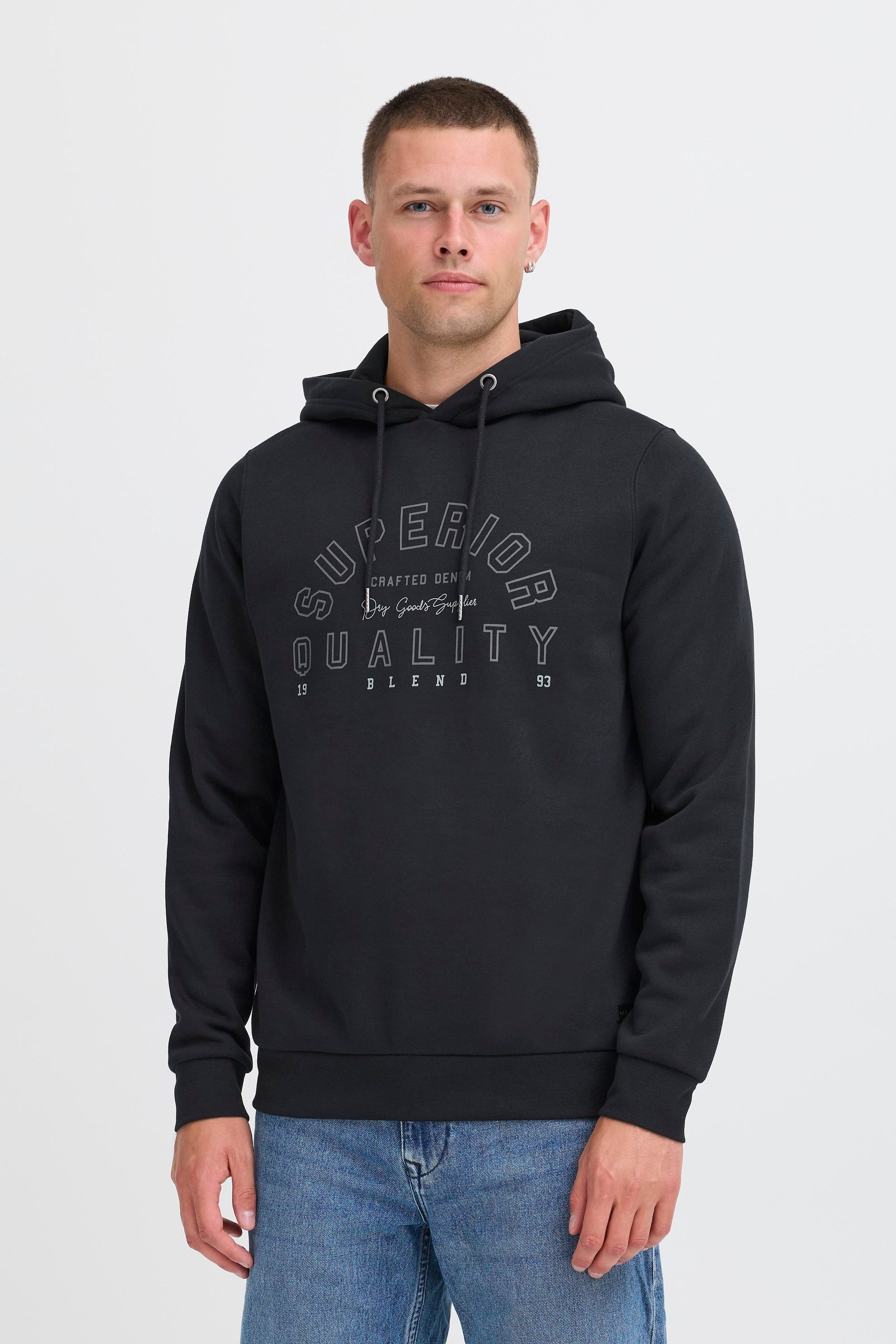 Blend BHSuno Kapuzenpullover Schwarz Gr. S 2