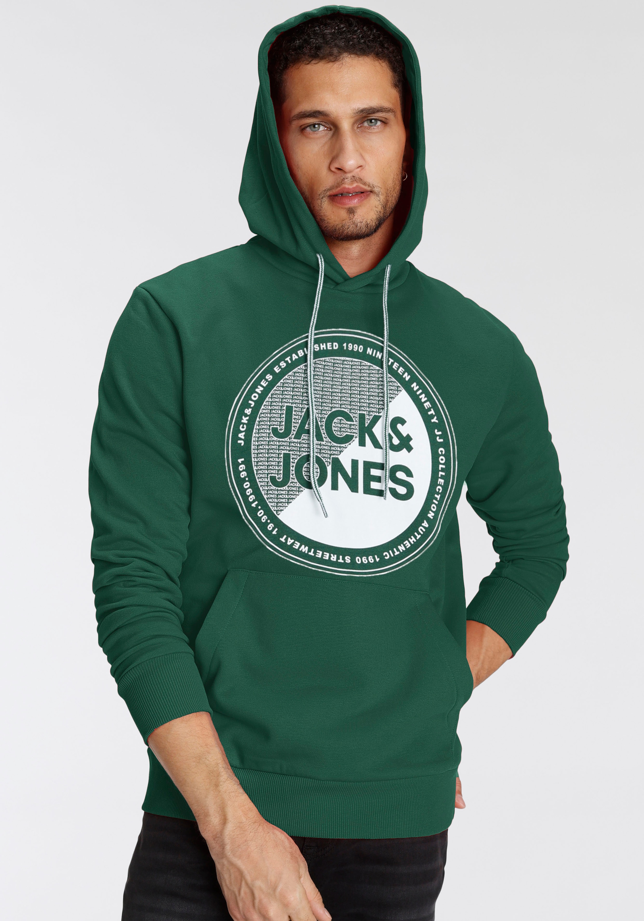 Jack & Jones Kapuzensweatshirt "JJLOYD SWEAT HOOD" günstig online kaufen