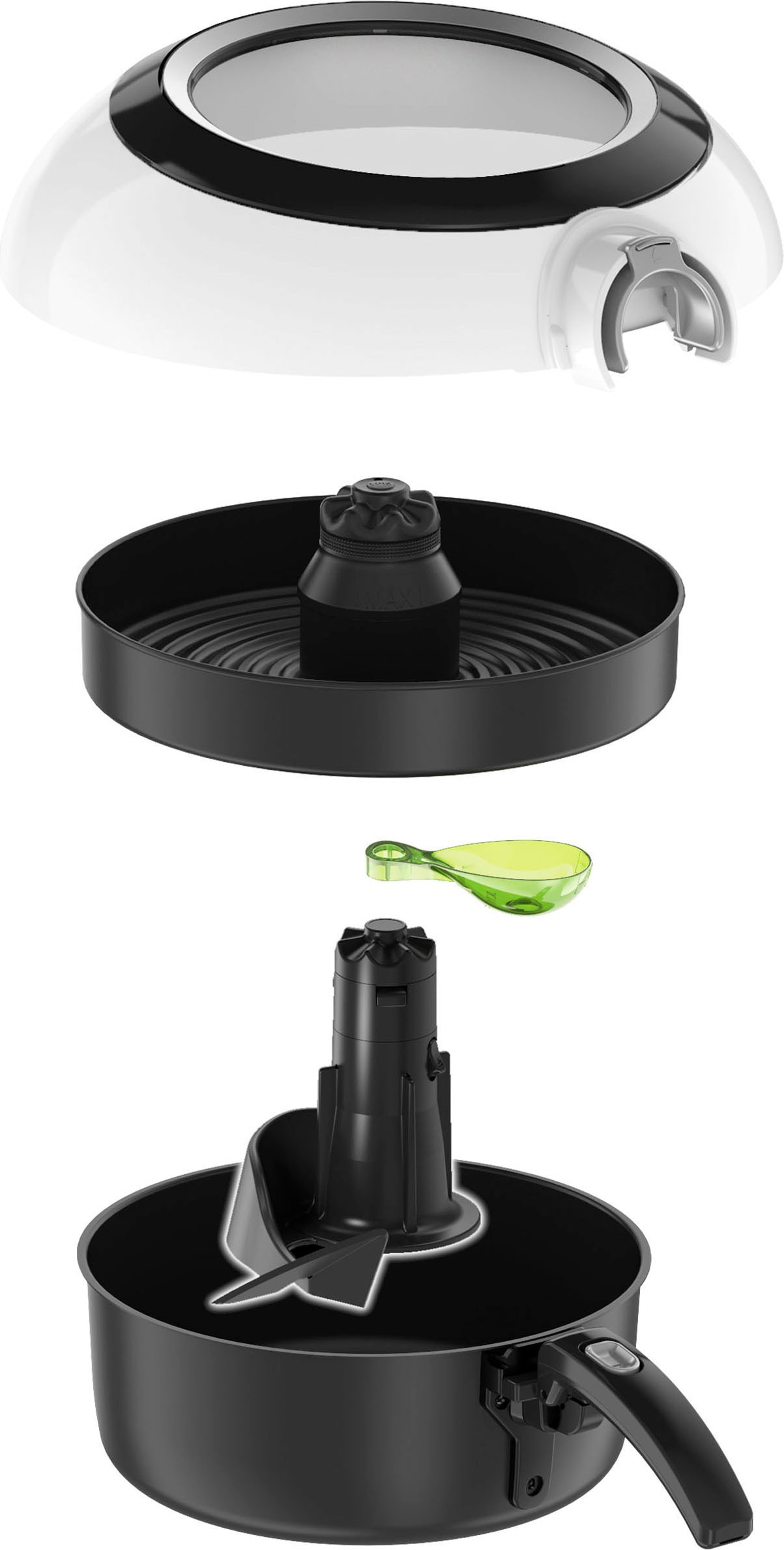 Tefal Heißluftfritteuse »YV9700 ActiFry Genius XL 2in1«, 1500 W, Kapazität 1,7 kg, inkl. Rührarm, 9 aut. Programme, gesund Frittieren