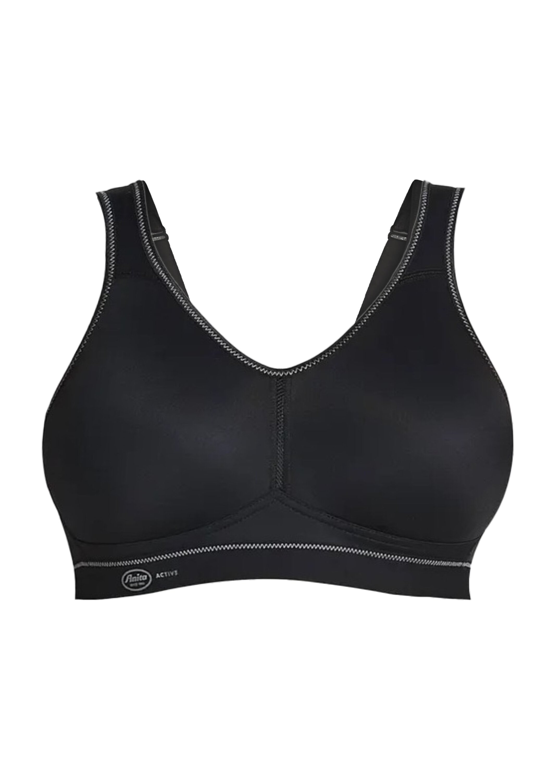 Bustier ANITA ACTIVE "BH Light & Firm 1er Pack", Damen, Gr. 75, Cup C, schwarz, Obermaterial: 80% Polyamid PA. 20% Elasthan EL., BHs Bustier 7