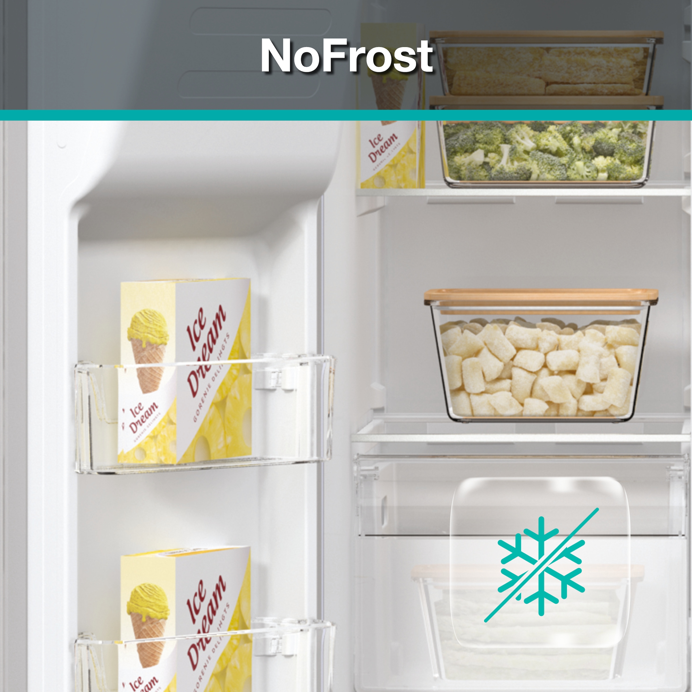 GORENJE Side-by-Side »NRR 9185 EAXLWD«, Wasserspender