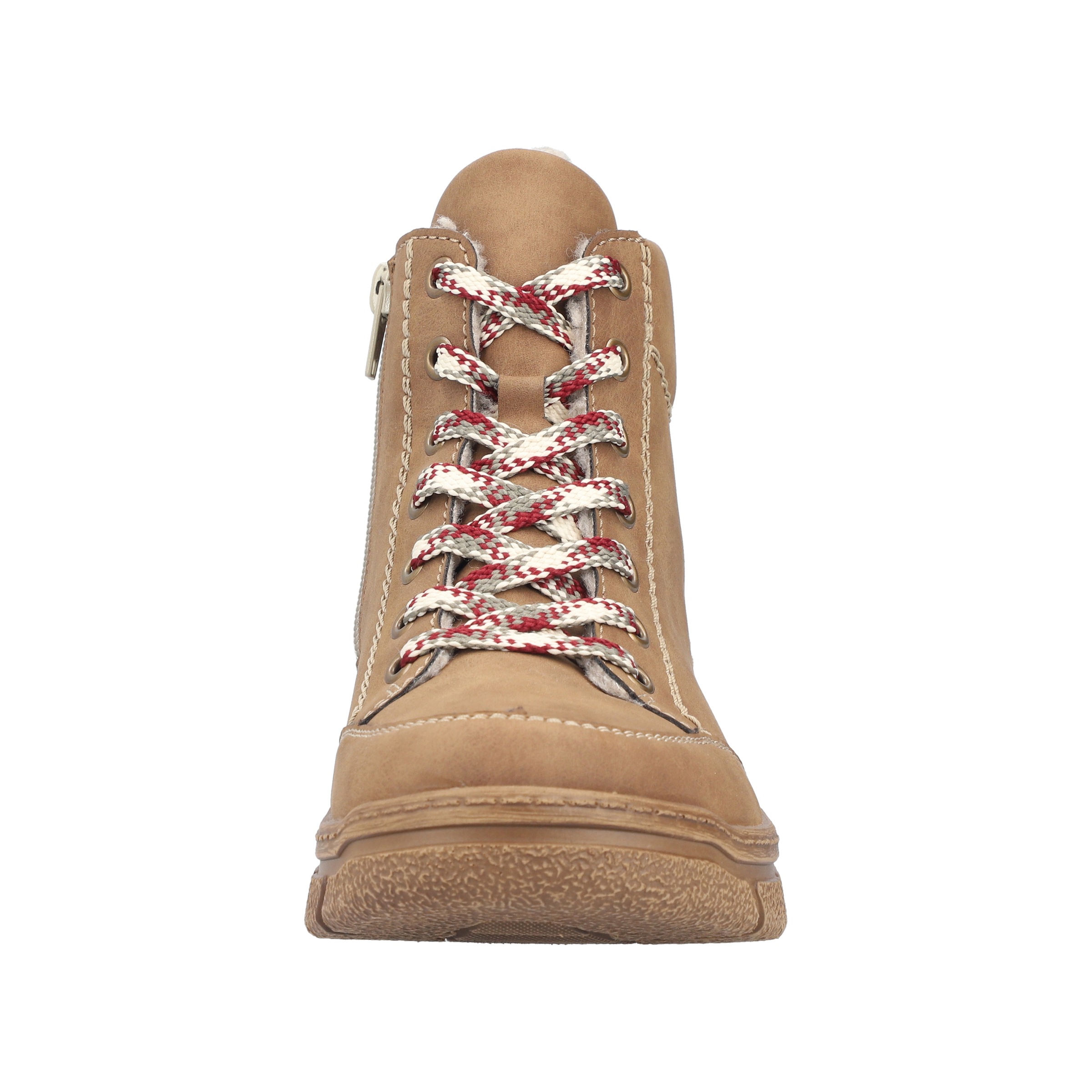 Rieker Winterboots  Schnürboots, Schnürstiefelette mit Warmfutter und Ziersteppung