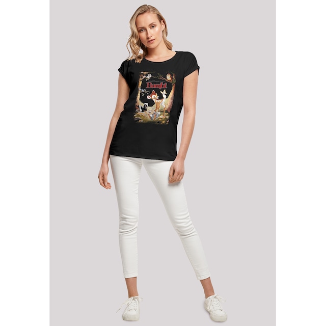 F4NT4STIC T-Shirt »Disney Bambi Retro Poster«, Damen,Premium Merch,Regular-Fit,Kurze  Ärmel,Bedruckt bestellen | BAUR