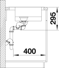 Blanco Küchenspüle »DIVON II 6 S-IF«, inkl. Edelstahl Multifunktionsschale