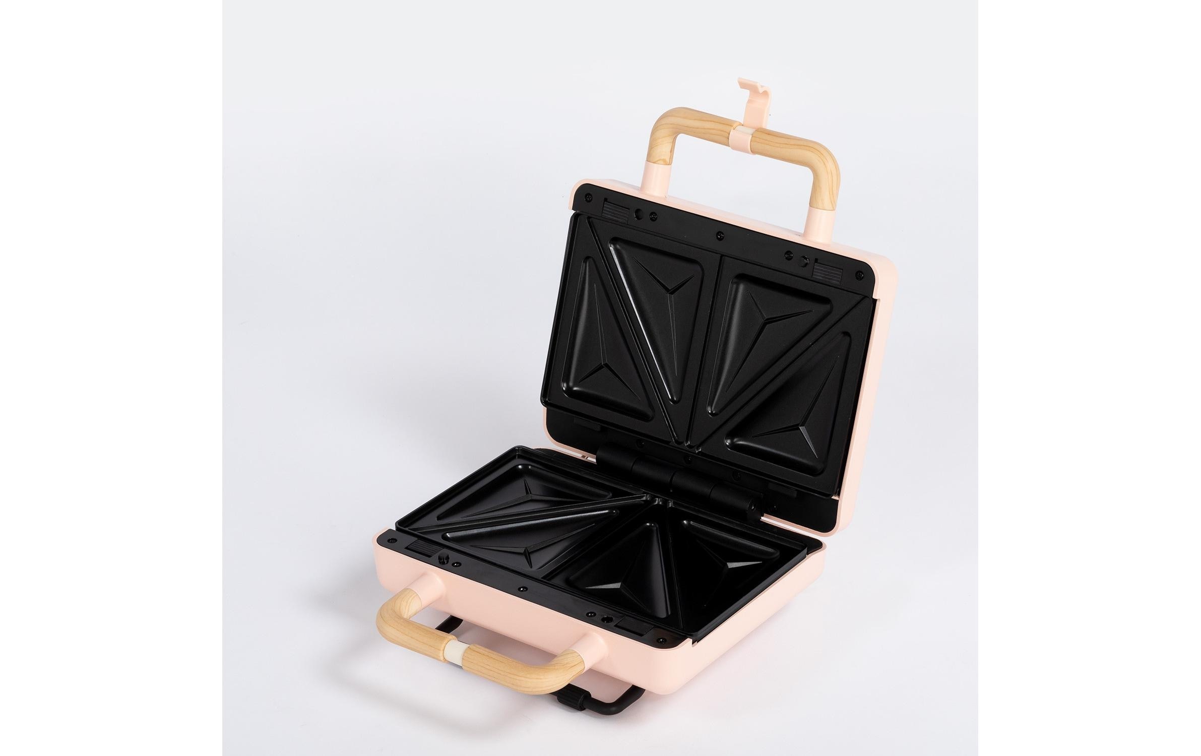   Waffeleisen »Create Stone 3 in 1 Studio Pastelrosa« 800 W