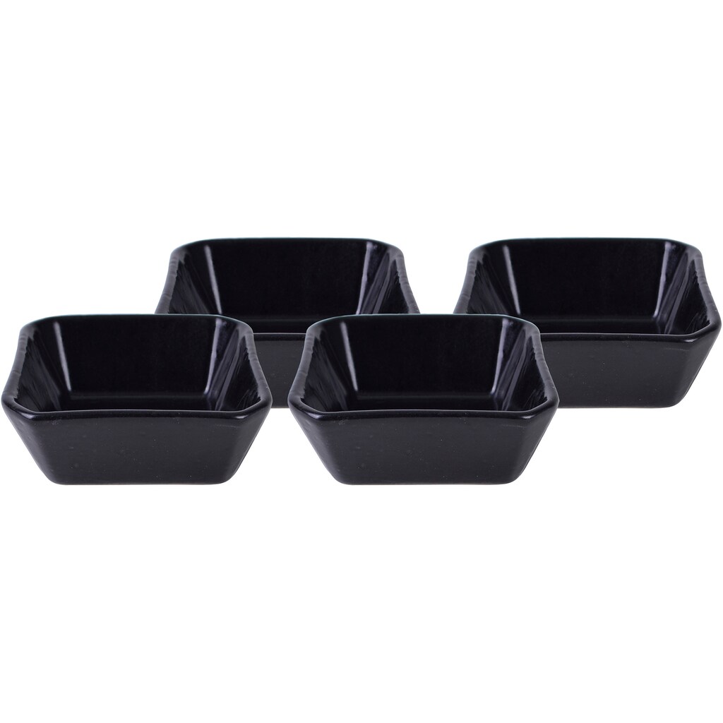 CreaTable Servierschale »Dip Bowl«, 4 tlg., aus Steinzeug