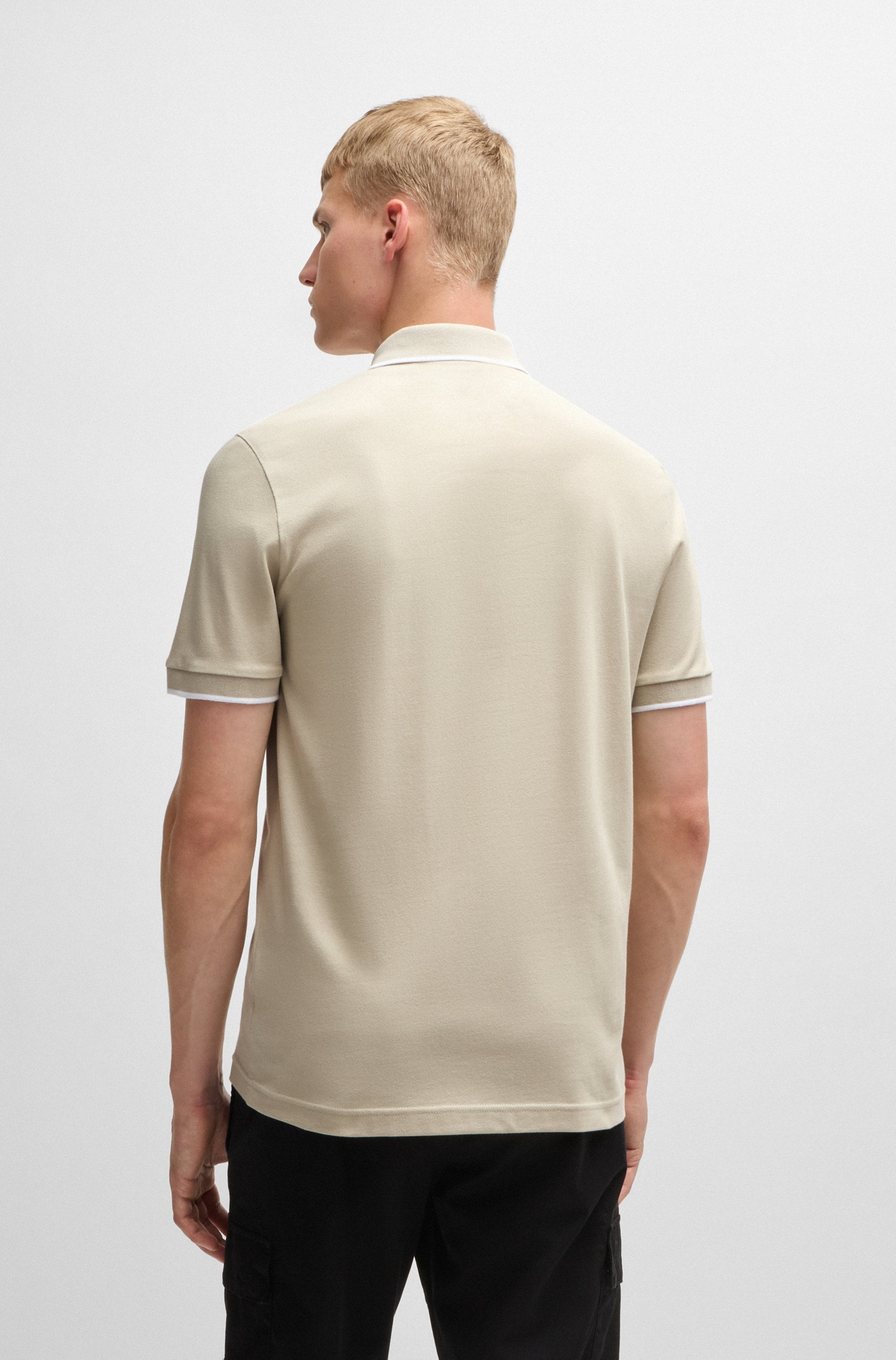 BOSS ORANGE Poloshirt »Passertip«, mit BOSS Logo-Badge