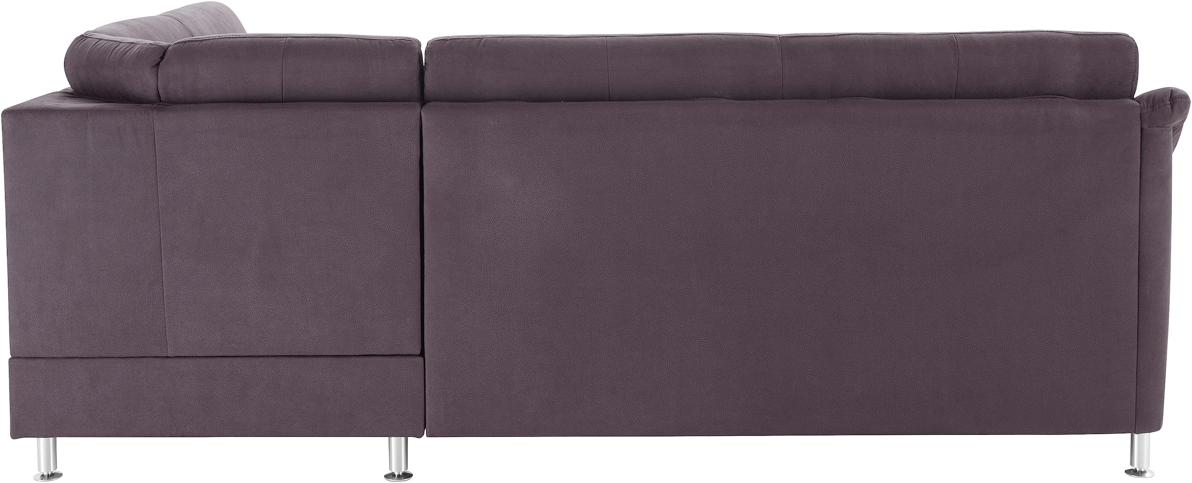 sit&more Ecksofa »Cardoso L-Form«, mit Federkern, wahlweise mit Bettfunktion und Schubkasten