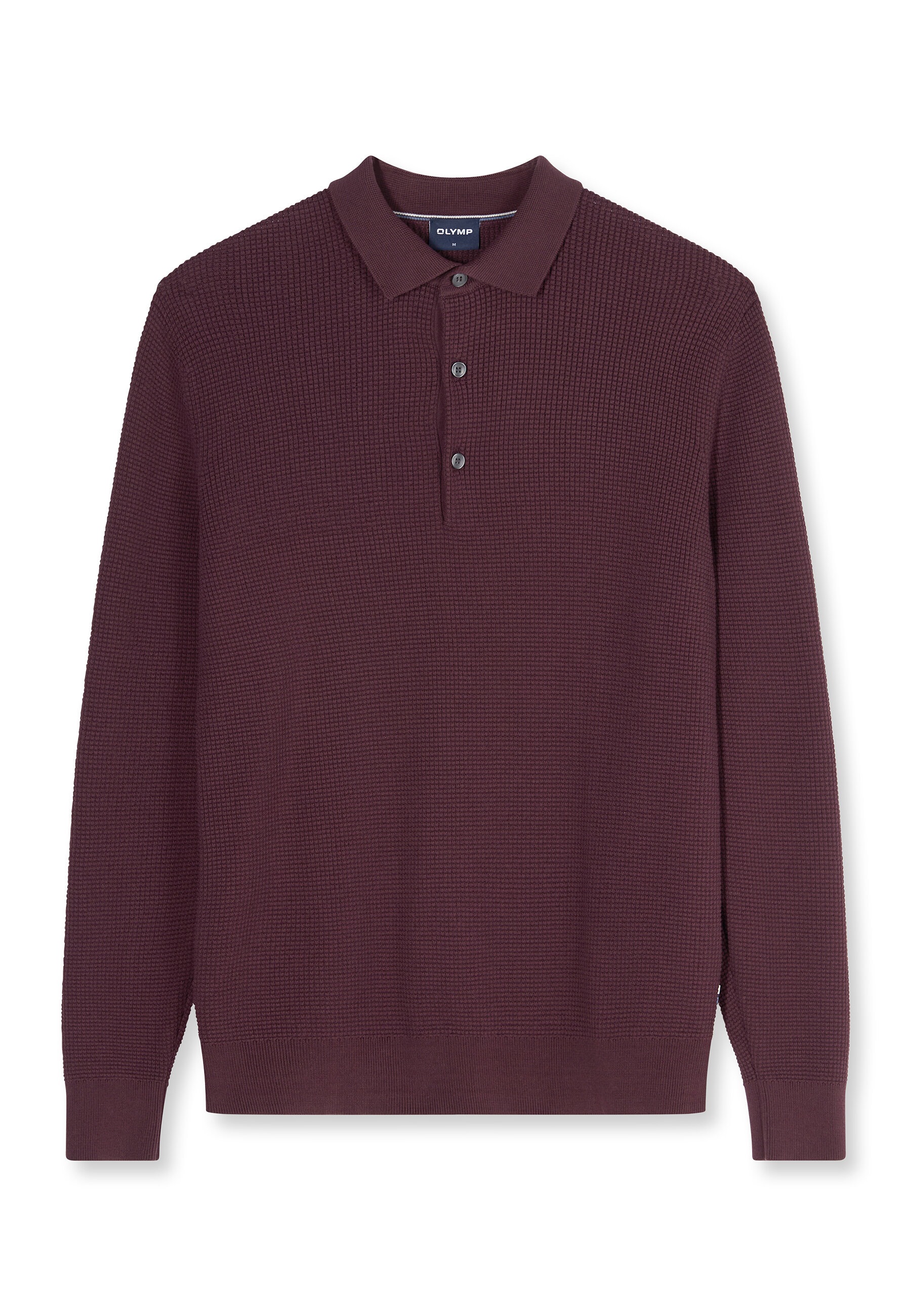 OLYMP Langarm-Poloshirt »OLYMP Casual Strick, Polo langarm«