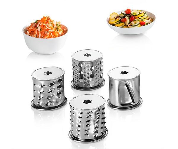 BOSCH Fleischwolf »ProPower MFW68660, Rücklauf, Durchlaufschnitzler«, 800 W, 3 Lochscheiben Edelst. (3/4,8/8mm), Fruchtpressen-/Wurst-/Kebbeaufsatz