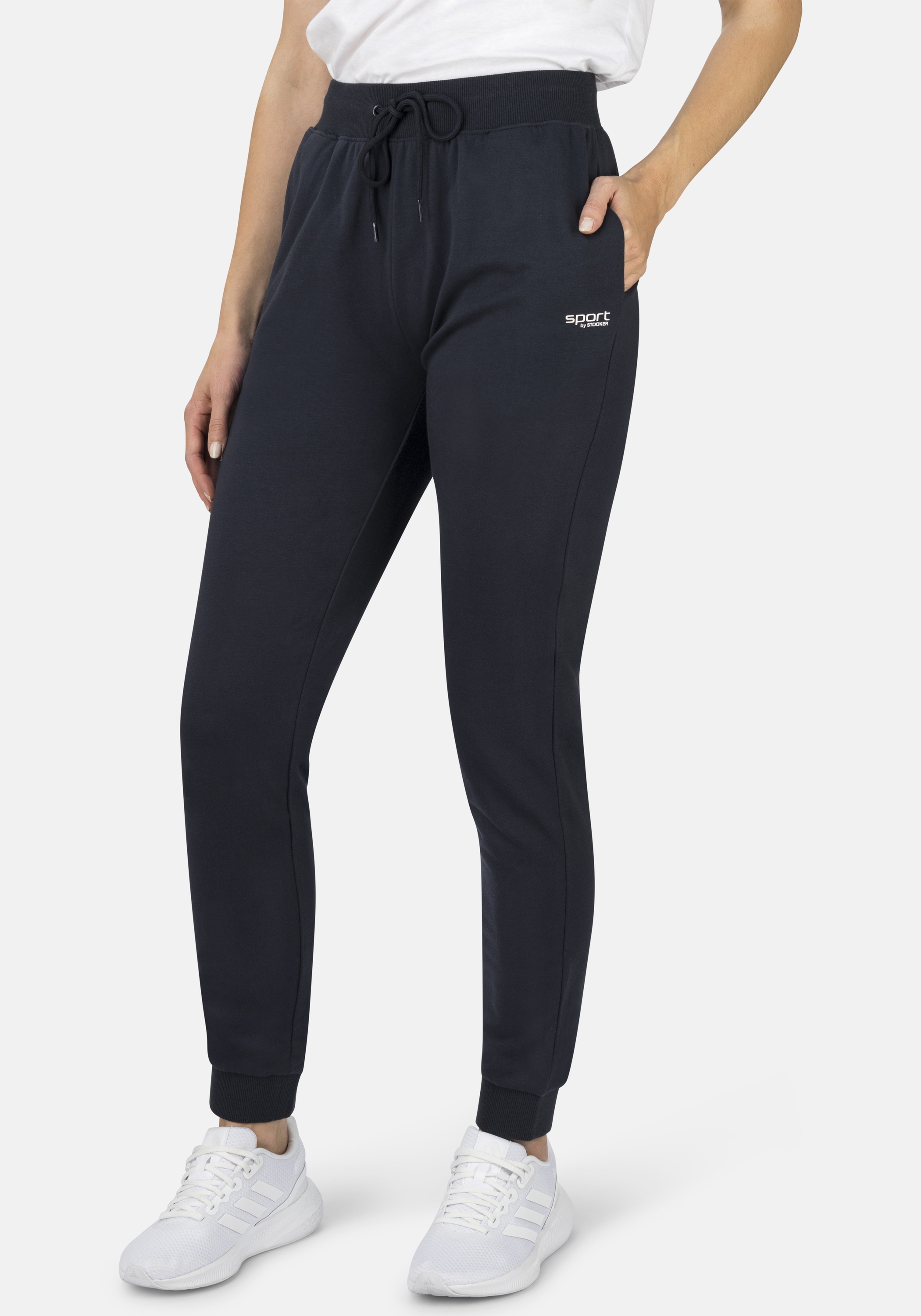 STOOKER WOMEN Sporthose »D. Sweathose JUDY 30"«, Sporthose Regular Fit Sport Baumwolle für Damen