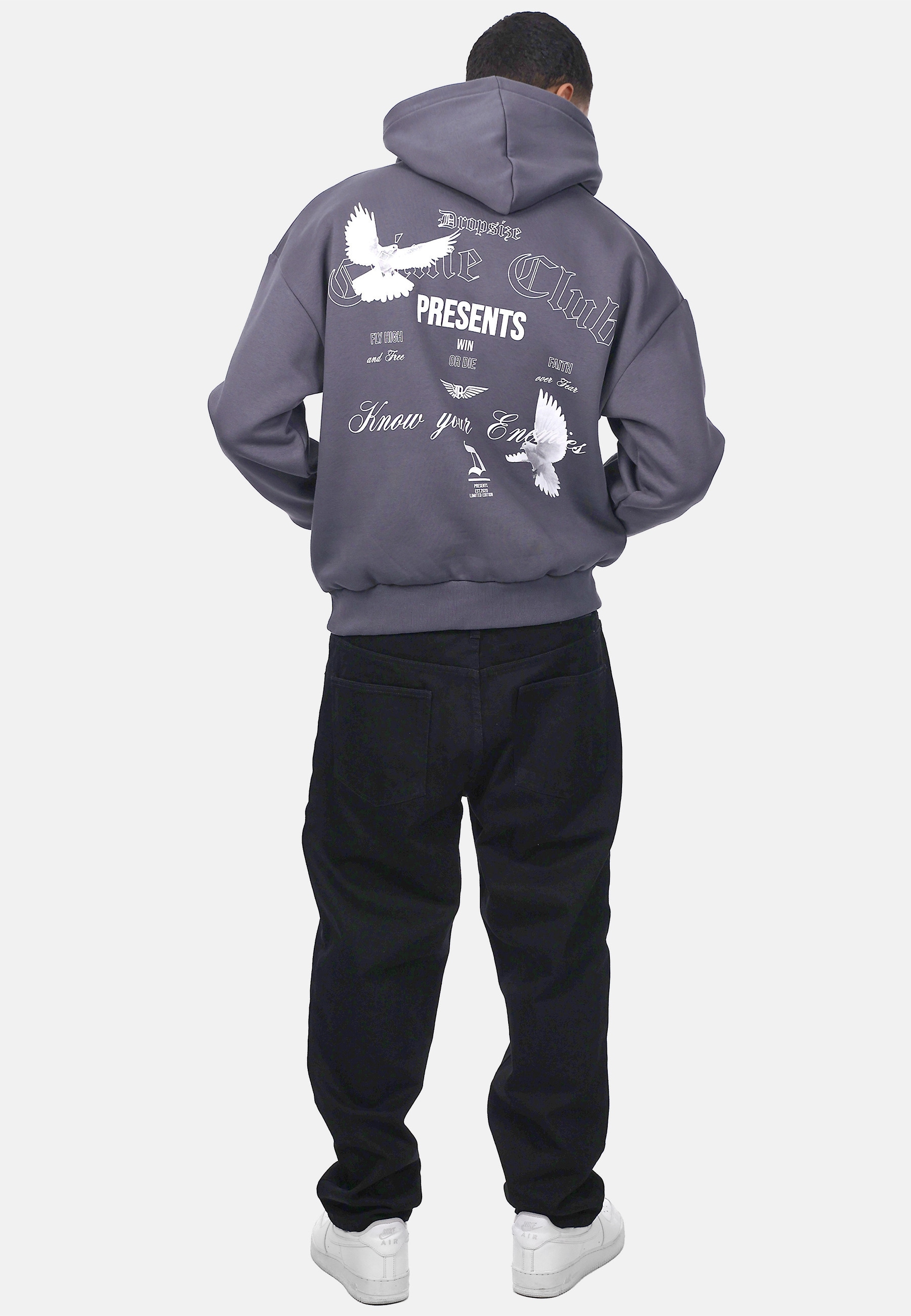 Dropsize Kapuzenpullover »Dropsize HEAVY OVERSIZE ENEMIES HOODIE« 1 Stk.