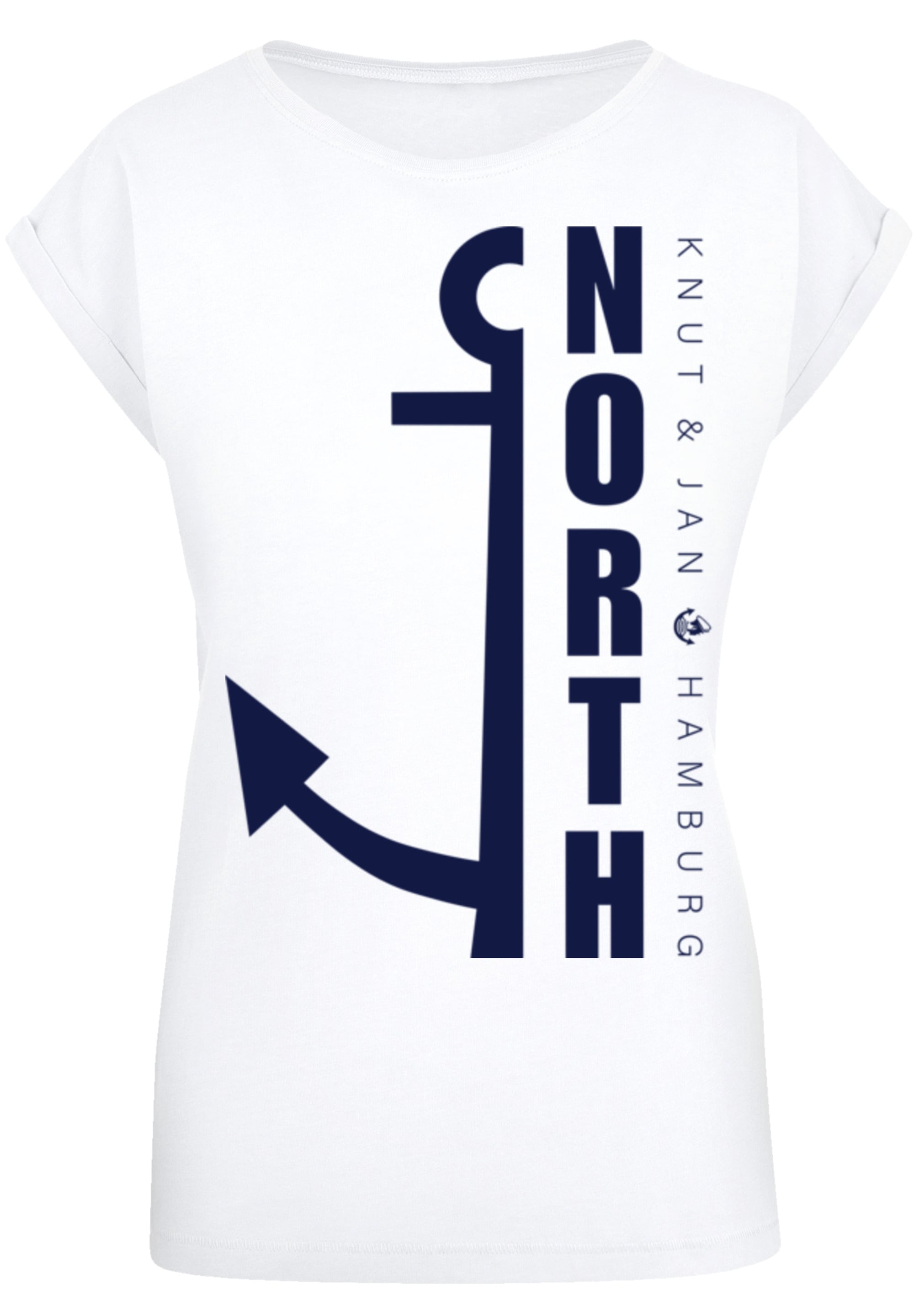 F4NT4STIC T-Shirt »PLUS SIZE North Anker«, Print online bestellen | BAUR