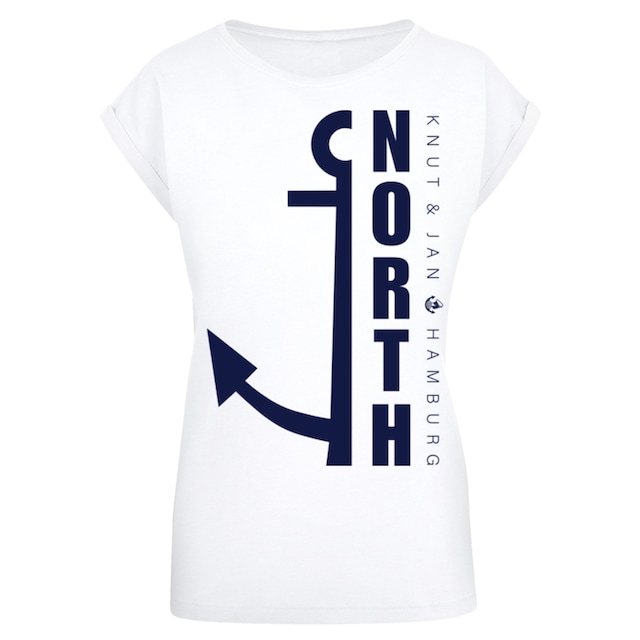 F4NT4STIC T-Shirt »PLUS SIZE North Anker«, Print online bestellen | BAUR