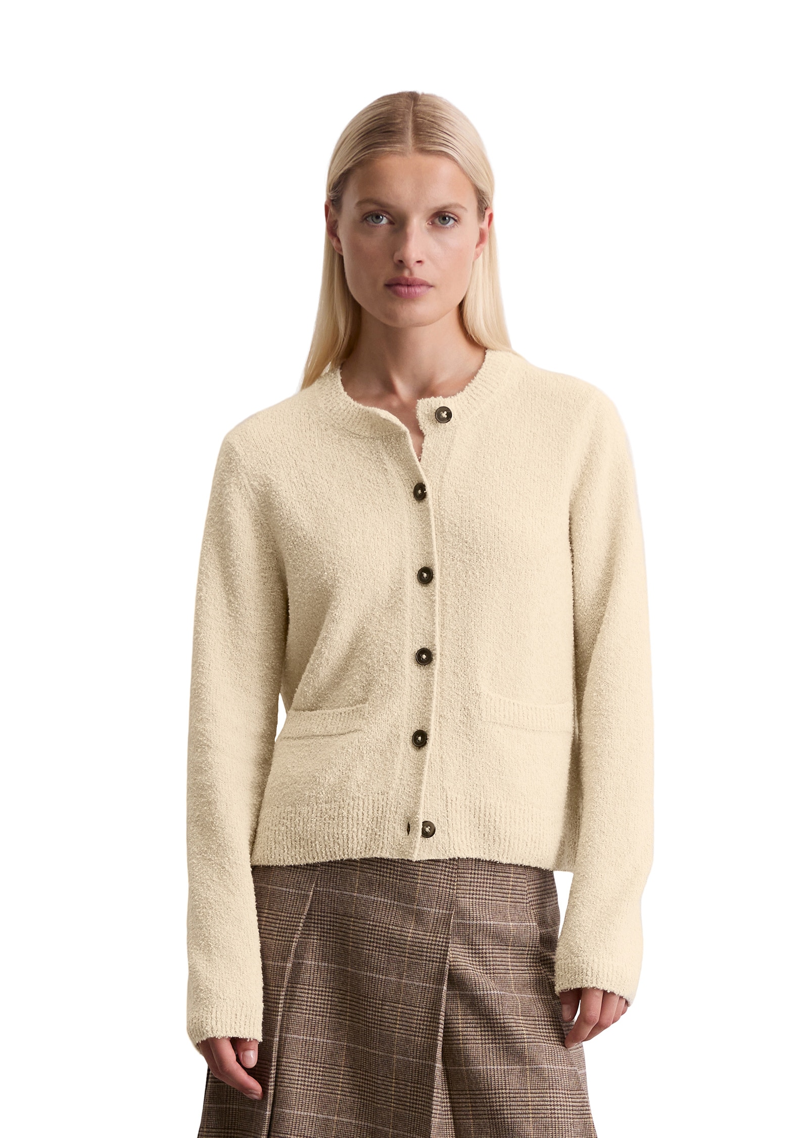 Marc OPolo Cardigan "aus Bouclé-Garn" günstig online kaufen