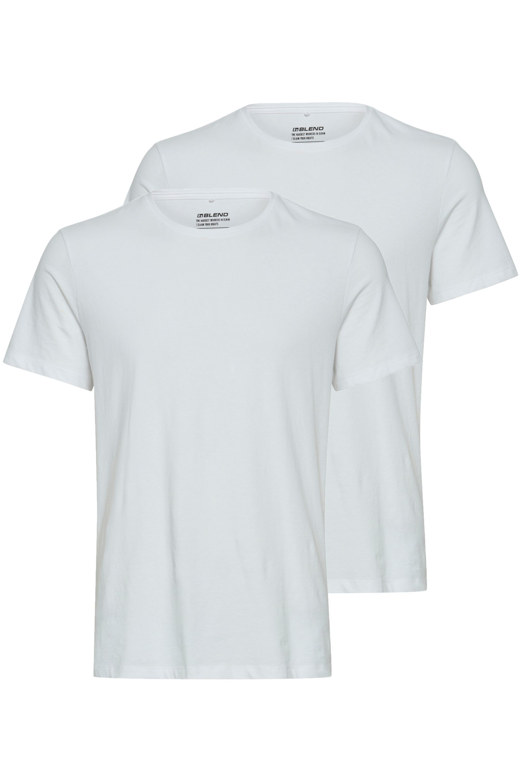 Blend T-Shirt "BHDinton" Basic T-Shirt 2er Pack günstig online kaufen