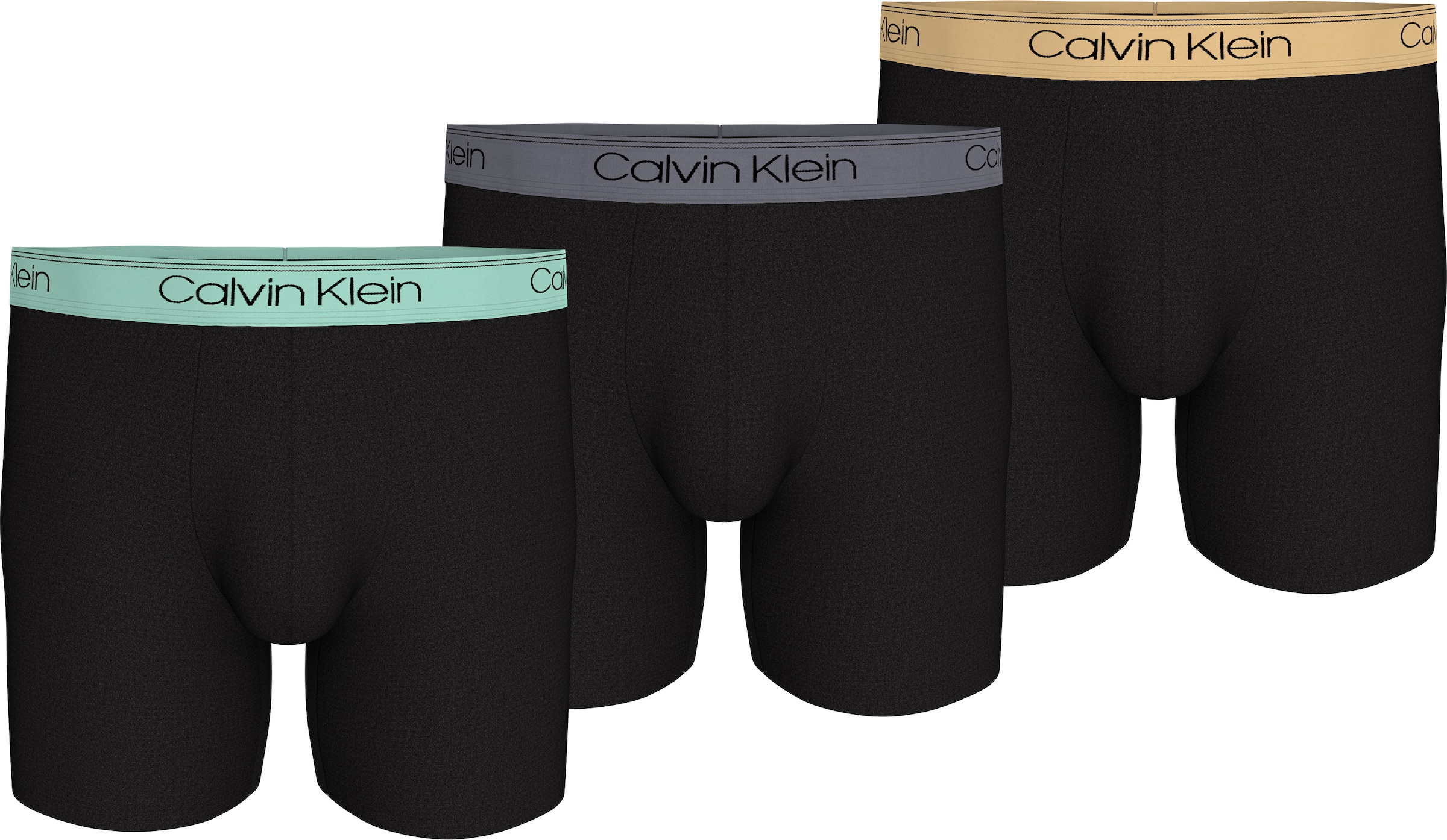 Calvin Klein Underwear Boxer "BOXER BRIEF 3PK", (Packung, 3er-Pack), mit lä günstig online kaufen