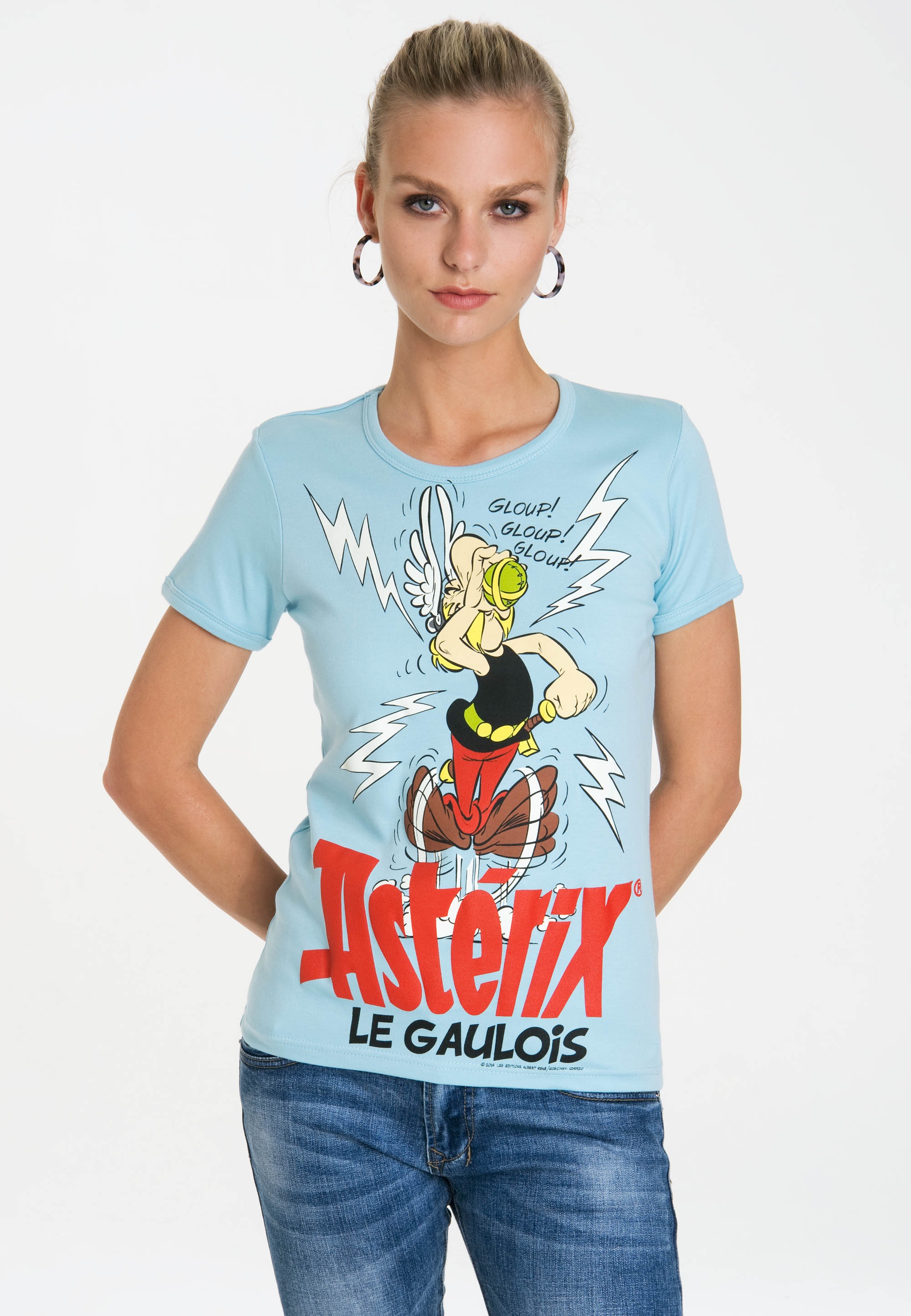 lizenziertem Poison«, BAUR »Asterix - Originaldesign bestellen T-Shirt Magic mit | LOGOSHIRT
