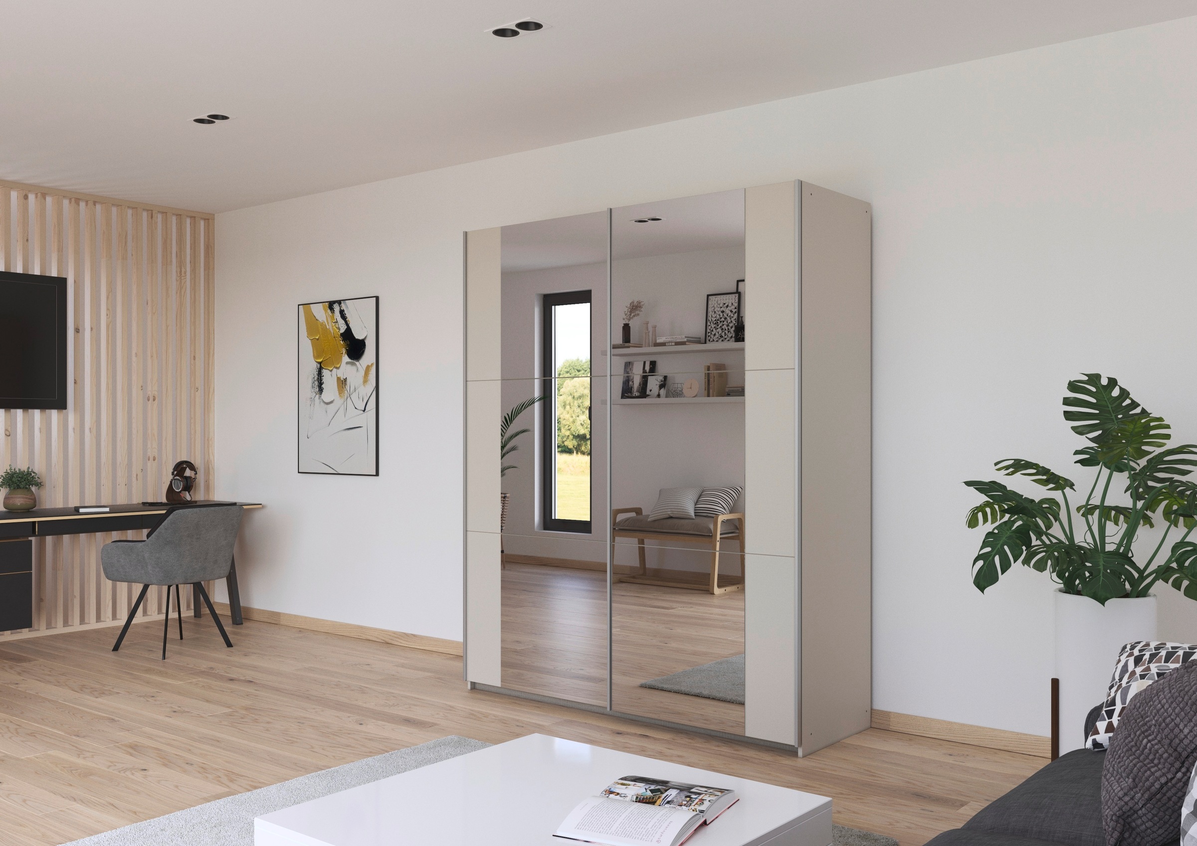 rauch Schwebetürenschrank "Kleiderschrank Drehtürenschrank Schrank Garderob günstig online kaufen