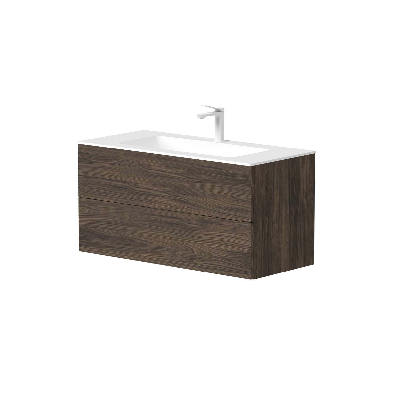 welltime Waschtisch "Gama" inklusive Waschbecken, mit Push-to-Open-Funktion günstig online kaufen