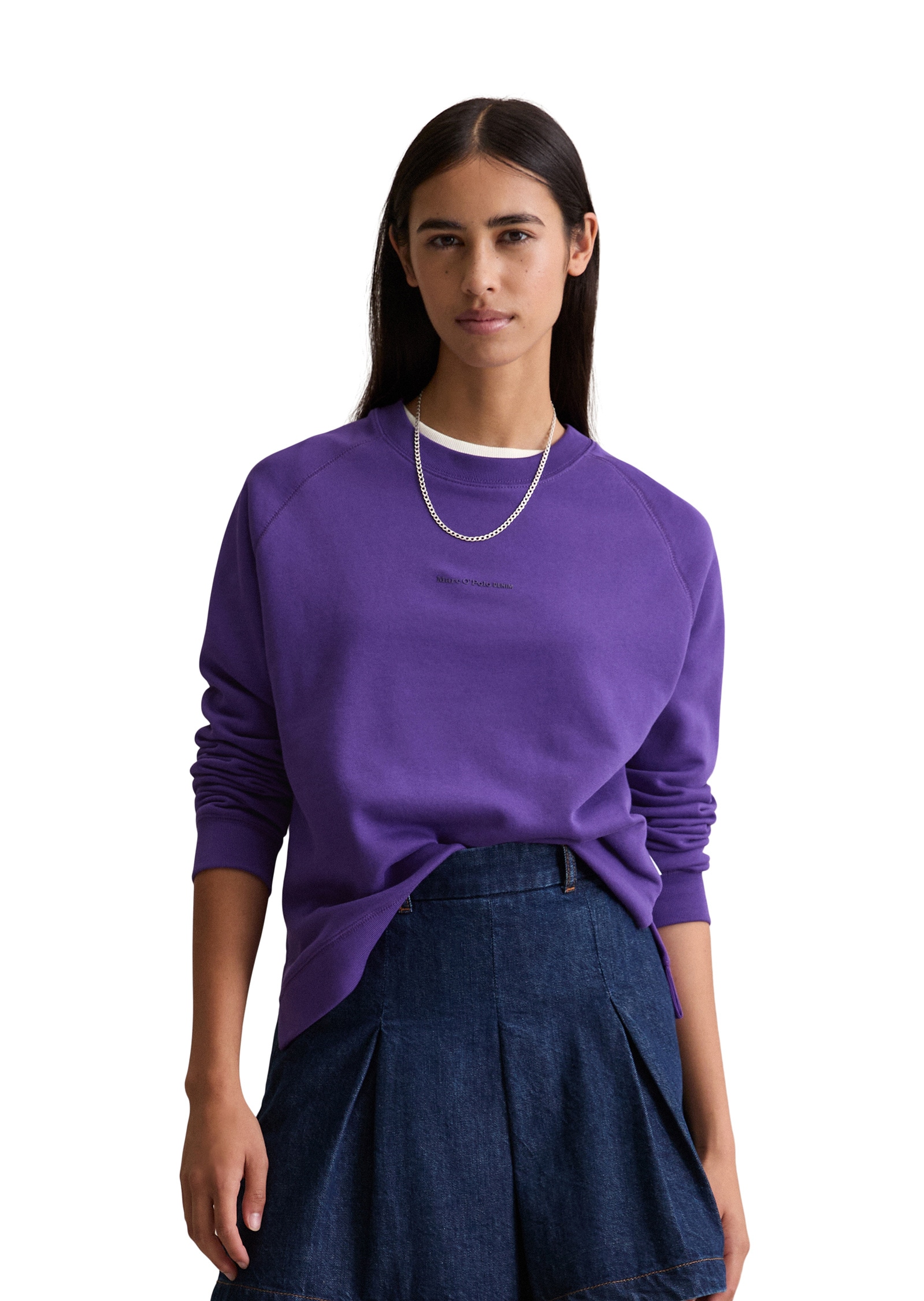 Marc OPolo DENIM Sweatshirt "aus Organic Cotton" günstig online kaufen