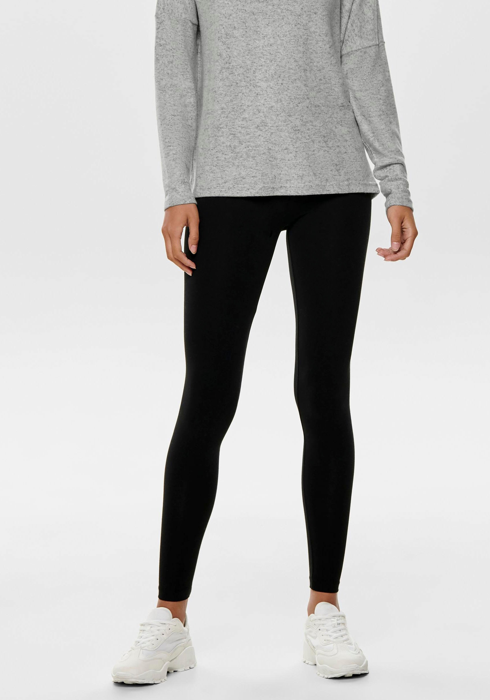 ONLY Leggings "ONLLIVE – Elastischer Bund für Komfort und Bewegungsfreiheit günstig online kaufen