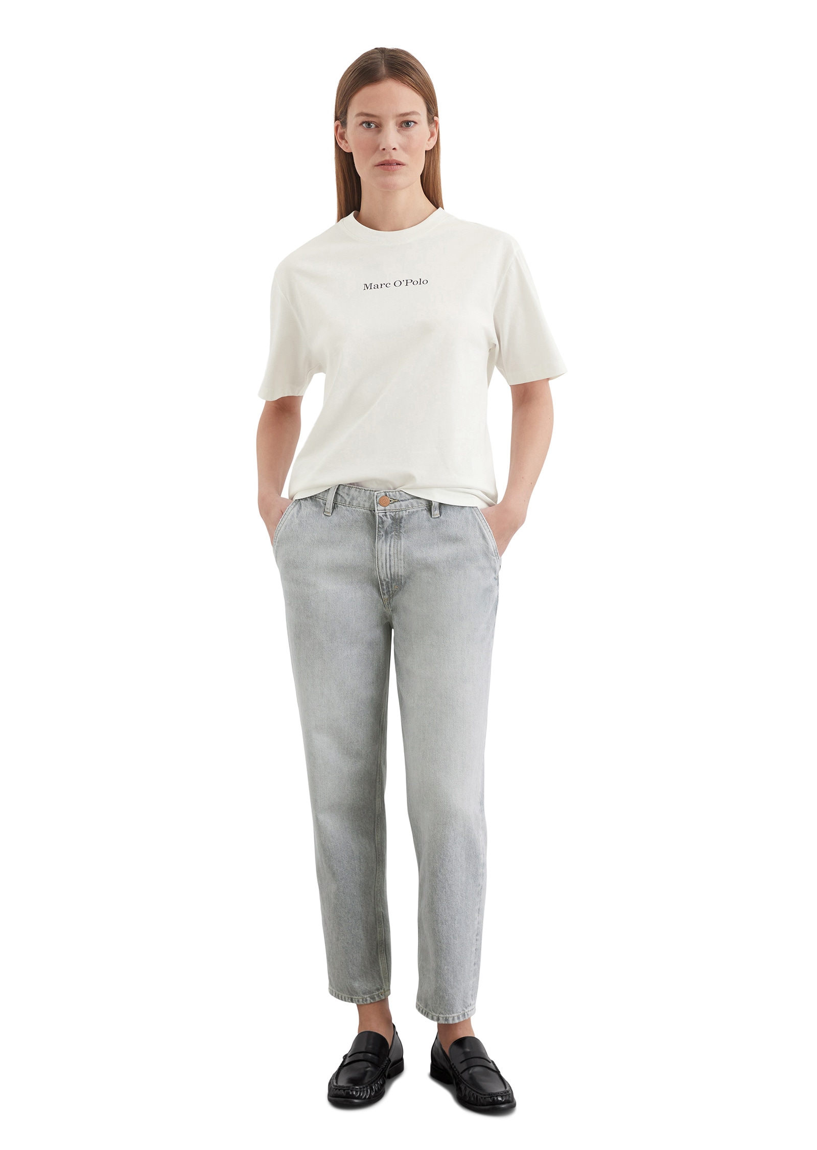Marc O'Polo Boyfriend-Jeans »aus Non-Stretch-Rigid-Denim«