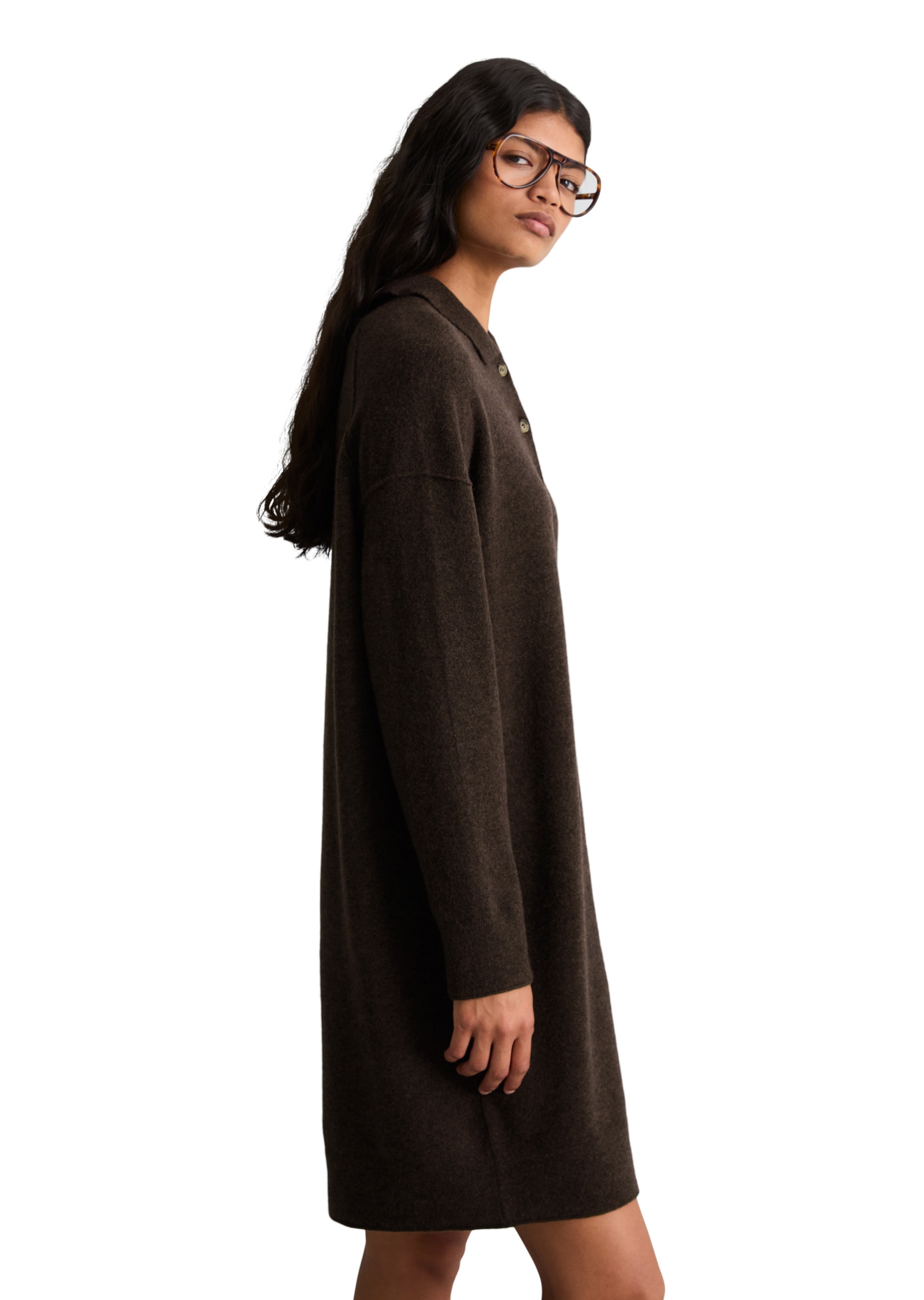 Marc O'Polo DENIM Strickkleid »aus weichem Schurwolle-Mix«