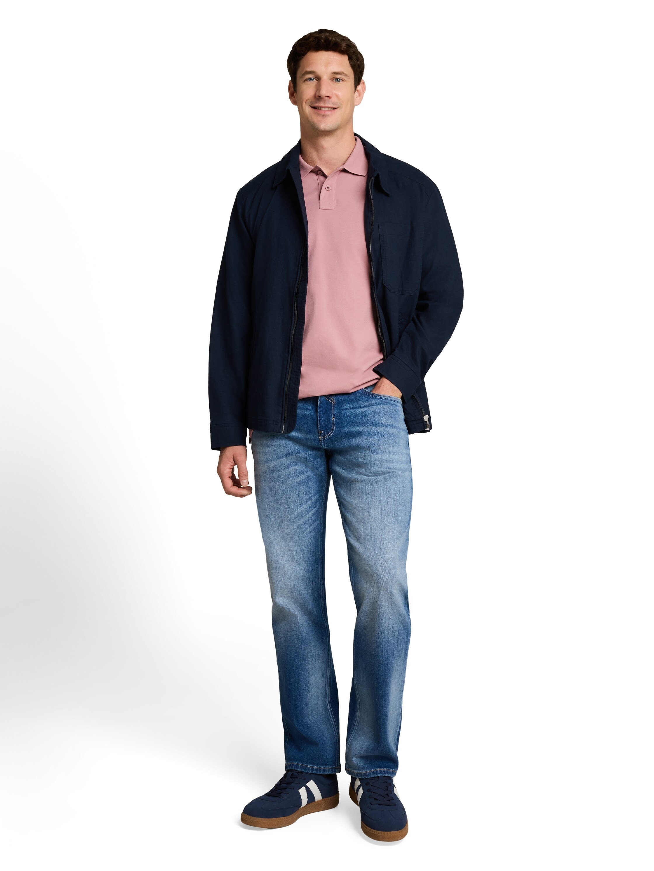 TOM TAILOR Poloshirt Poloshirt mit Logostickerei
