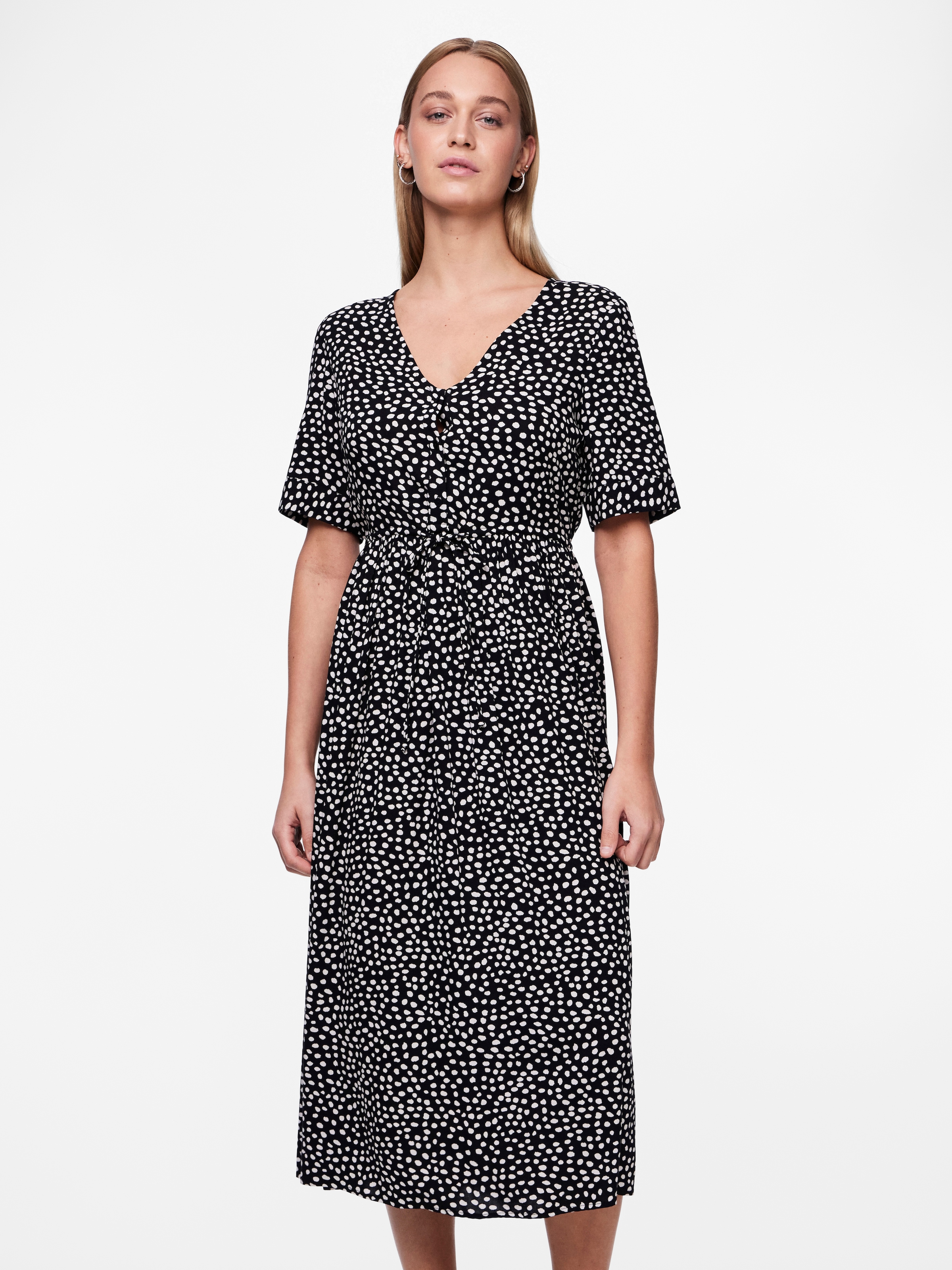 pieces Suknelė »PCTALA SS stringai TIE midi i...