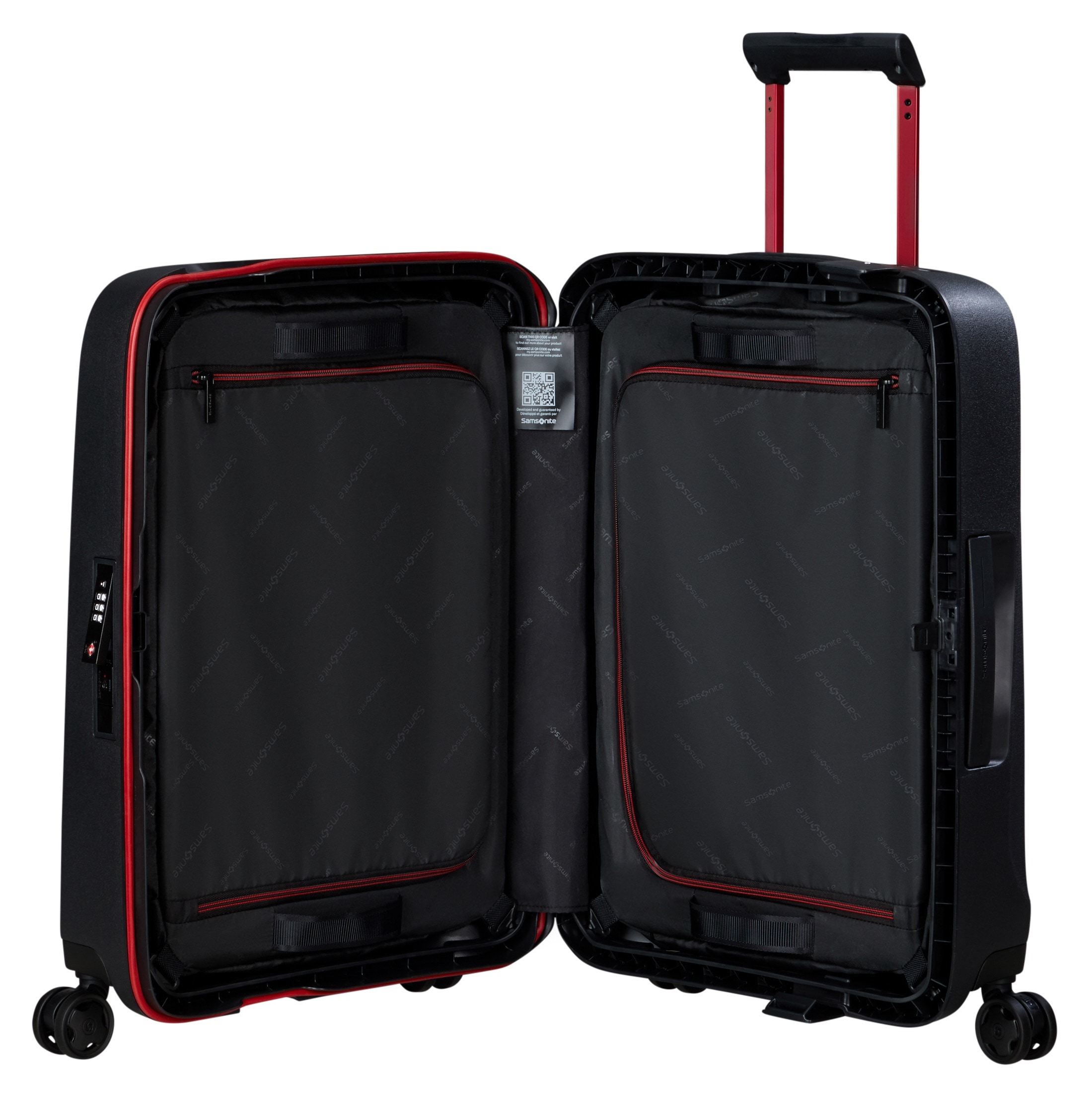 Samsonite Hartschalen-Trolley »ESSENS, verschiedene Größen und Farben«, 4 Rollen, Reisekoffer Hartschalenkoffer Koffer für Flugreisen TSA-Schloss