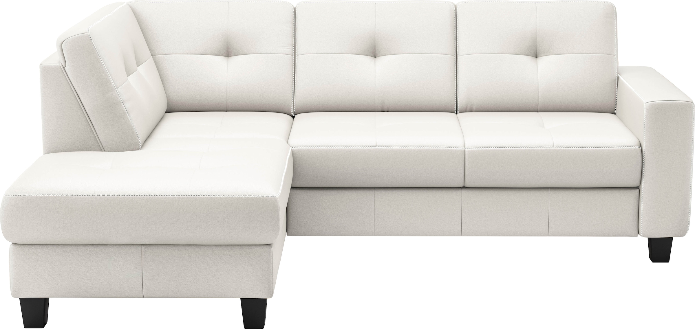 Home affaire Ecksofa "Varese" wahlweise mit Bettfunktion und Bettkasten günstig online kaufen