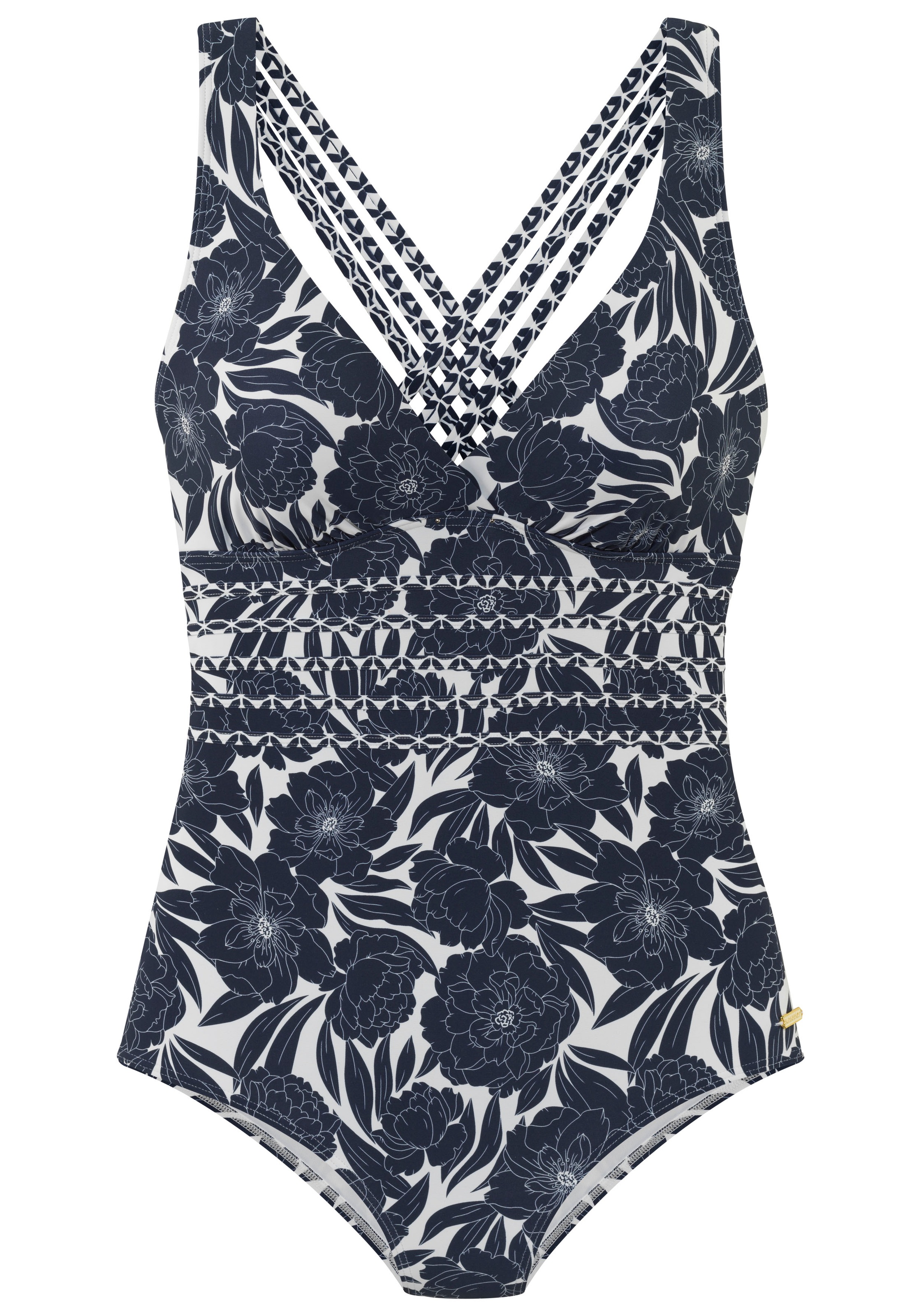 Sunseeker Badeanzug "Blossom", im Muster-Mix günstig online kaufen