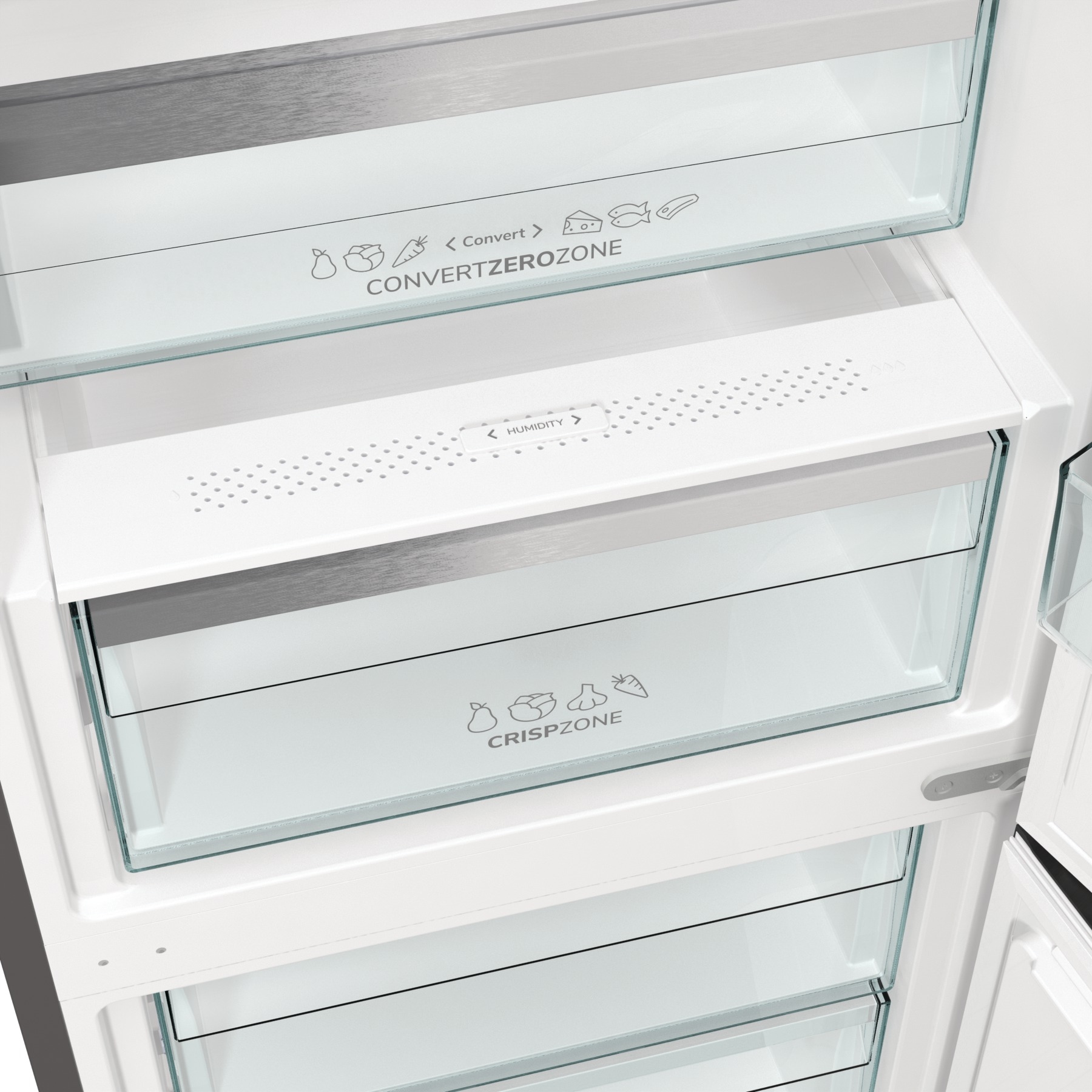 GORENJE Kühl-/Gefrierkombination »NRB620C6X4WFE«, Wifi - ConnectLife