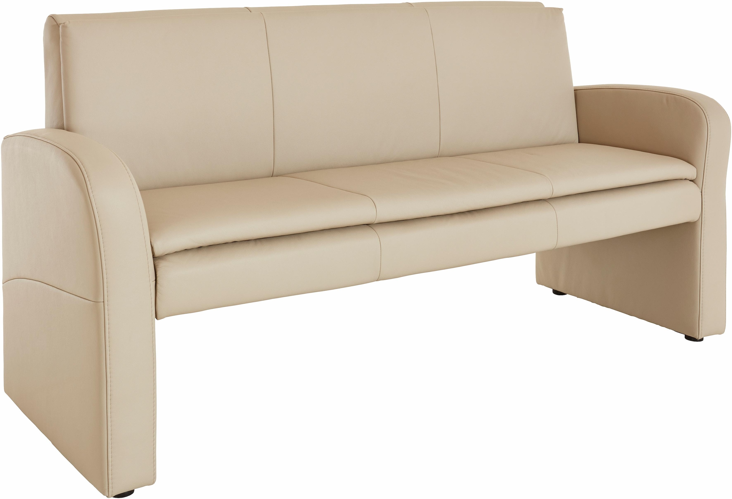 exxpo - sofa fashion Hockerbank "Cortado, 3-Sitzer Küchensofa mit hohem Sit günstig online kaufen