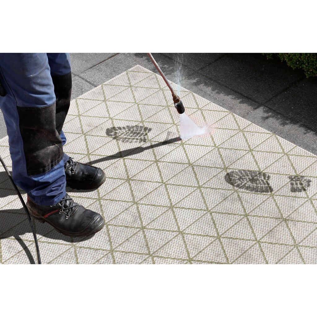 my home Teppich »Layne«, rechteckig, Geometrisches Design, Strapazierfähig und pflegeleicht