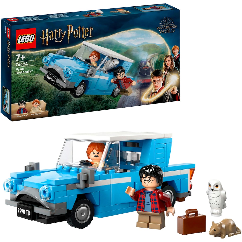LEGO® Konstruktionsspielsteine »Fliegender Ford Anglia™ (76424), LEGO® Harry Potter™«, (165 St.), Made in Europe