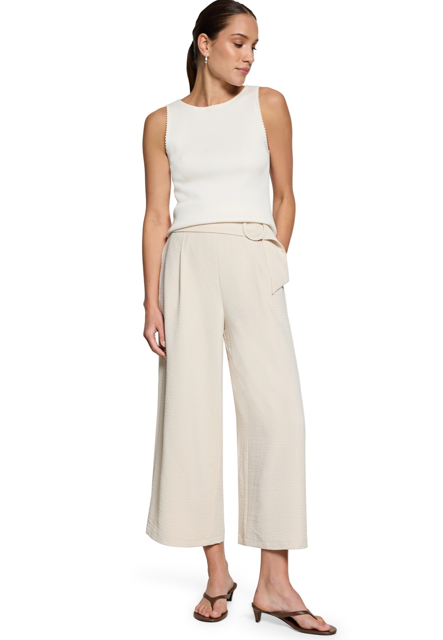 Zero Culotte »Damen mit weitem Bein«  Schnallen