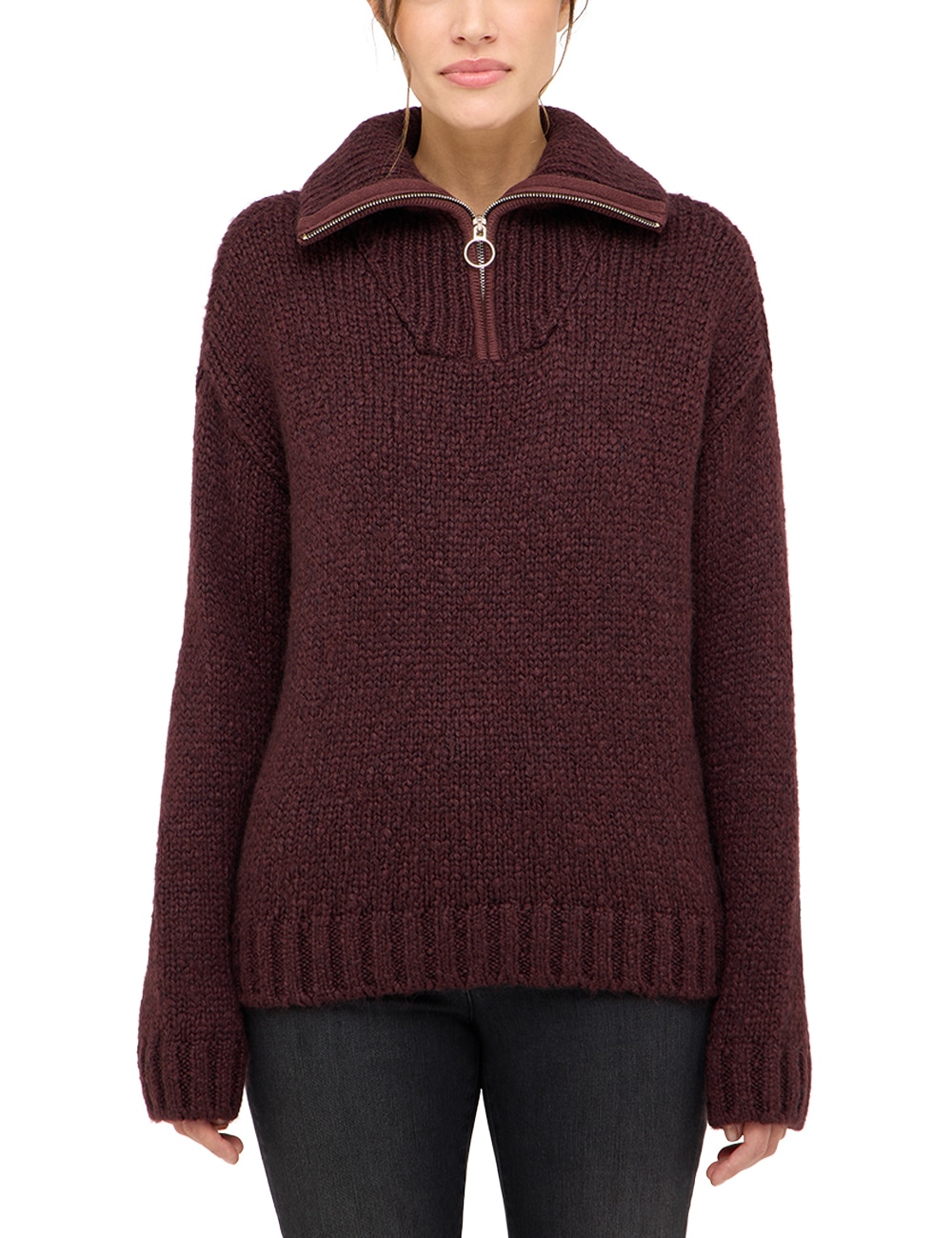 MUSTANG Sweater "Damen Style Madera" günstig online kaufen