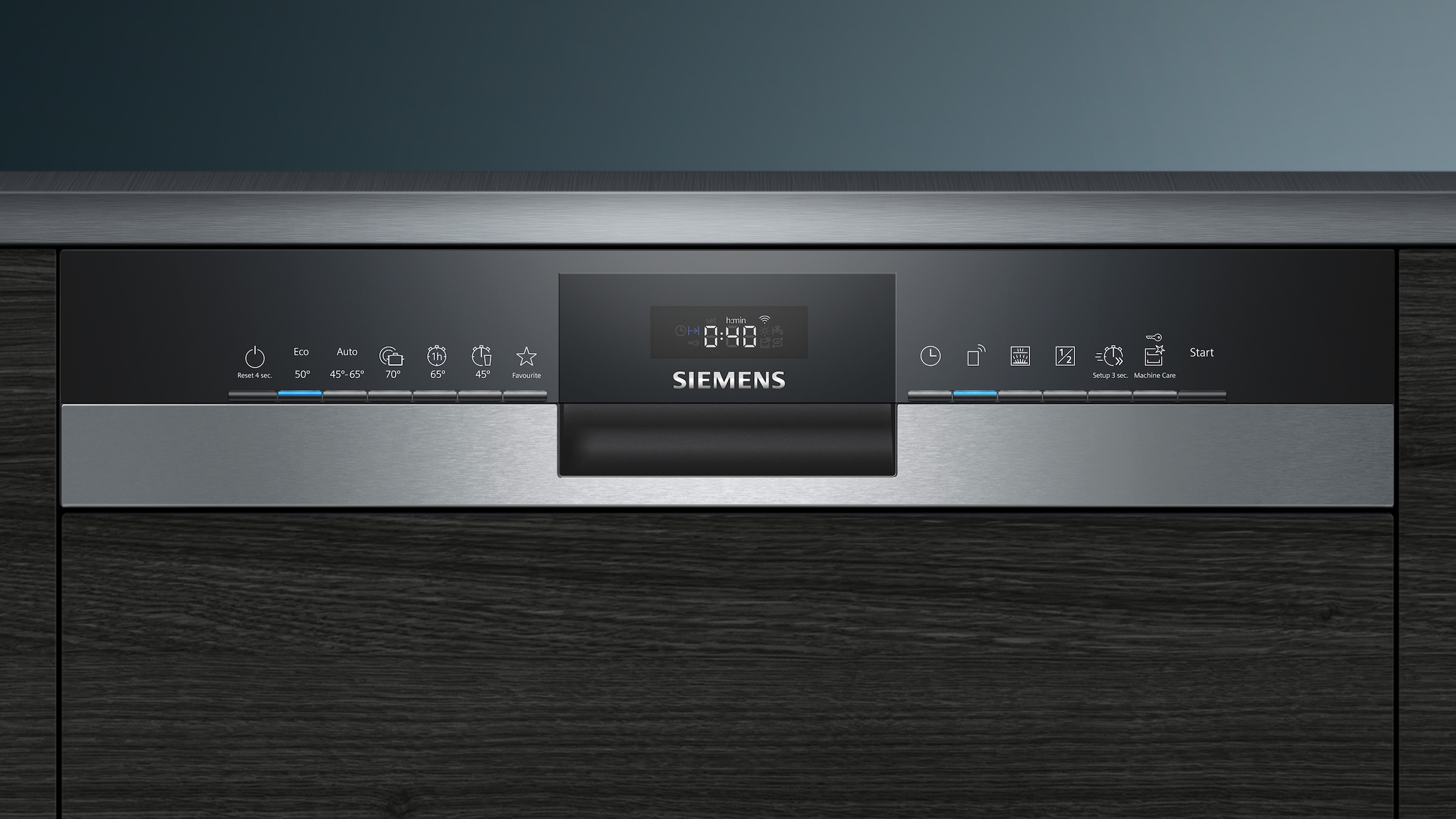 SIEMENS teilintegrierbarer Geschirrspüler iQ300 »SN53ES14CE«, 13 Maßgedecke