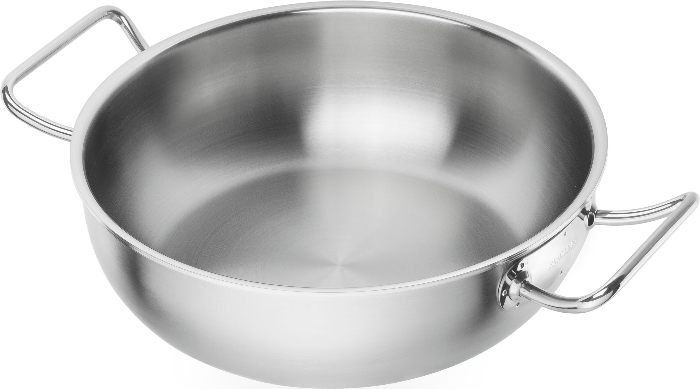 ZWILLING Wok "Pro", Ø 30cm + Höhe 10cm, silber, Pfannen, Induktionsgeeignet
