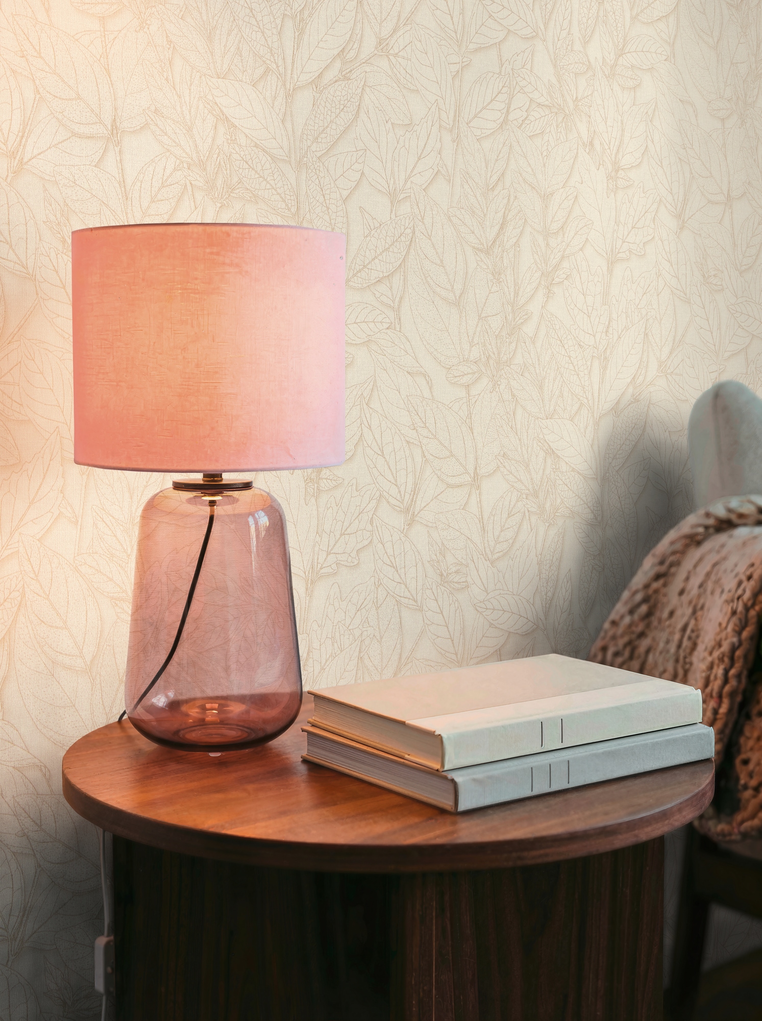A.S. Création Vliestapete "Trend Spectrum Leaves – Elegantes Blätterdesign Vliestapete" botanisch floral leicht glänzend leicht strukturiert Großzügiges Blätterdesign mit matten und leicht glänzenden Details