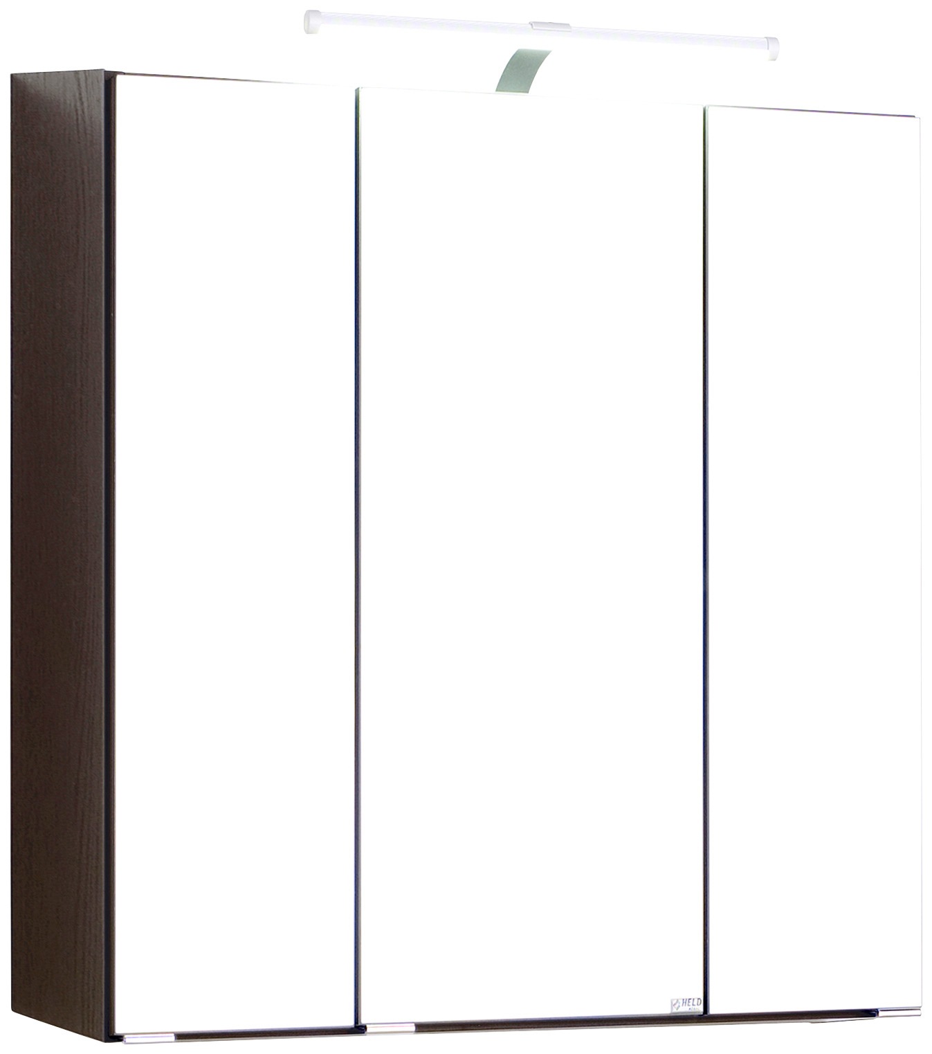 welltime Badmöbel-Set »Dorina«, (2 St.), bestehend aus Spiegelschrank und Unterbeckenschrank, Breite 60 cm