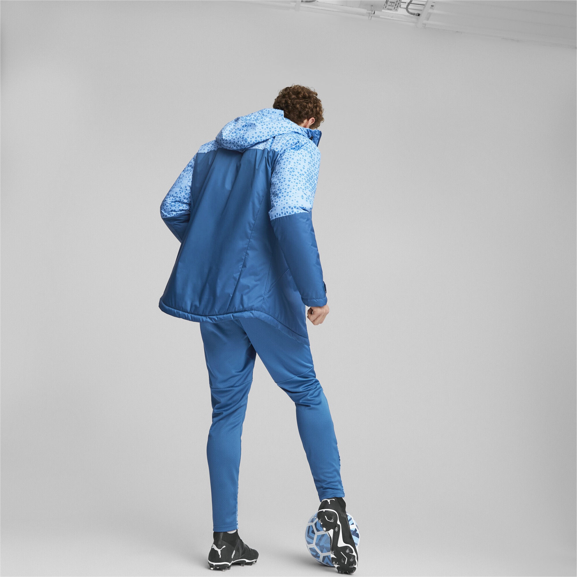PUMA Winterjacke »Manchester City Football Graphic Winterjacke Herren«