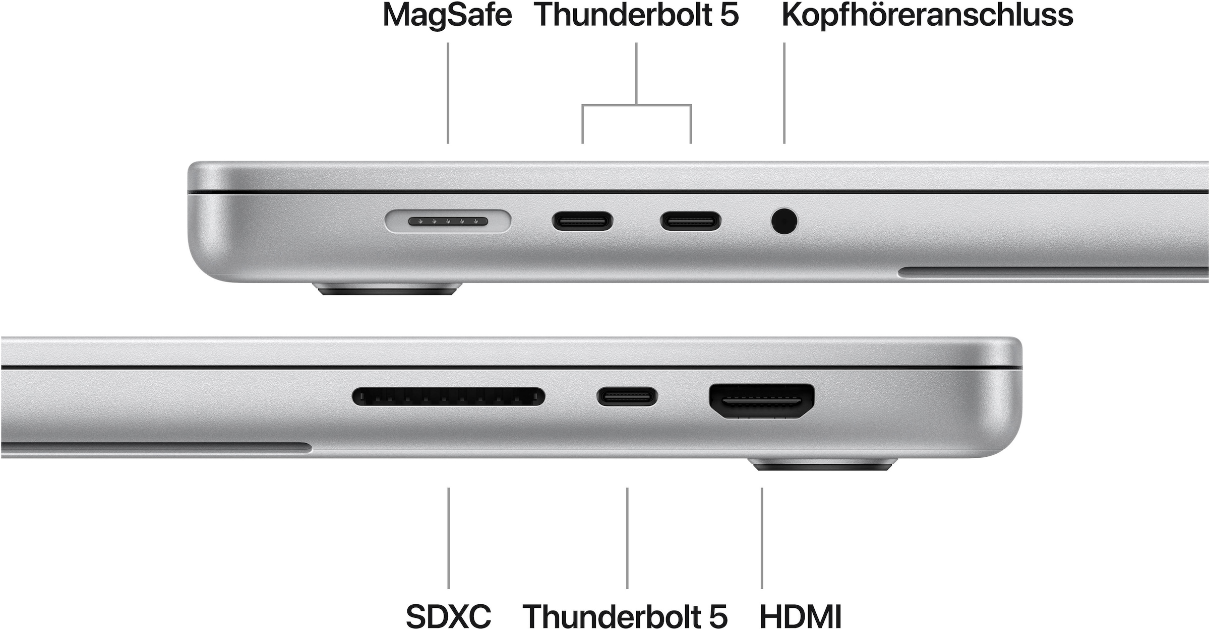 Apple Notebook »MacBook Pro 16" M4 Max«, 41,05 cm, / 16,2 Zoll, Apple, M4 Max, M4 - 32-Core GPU, 1000 GB SSD