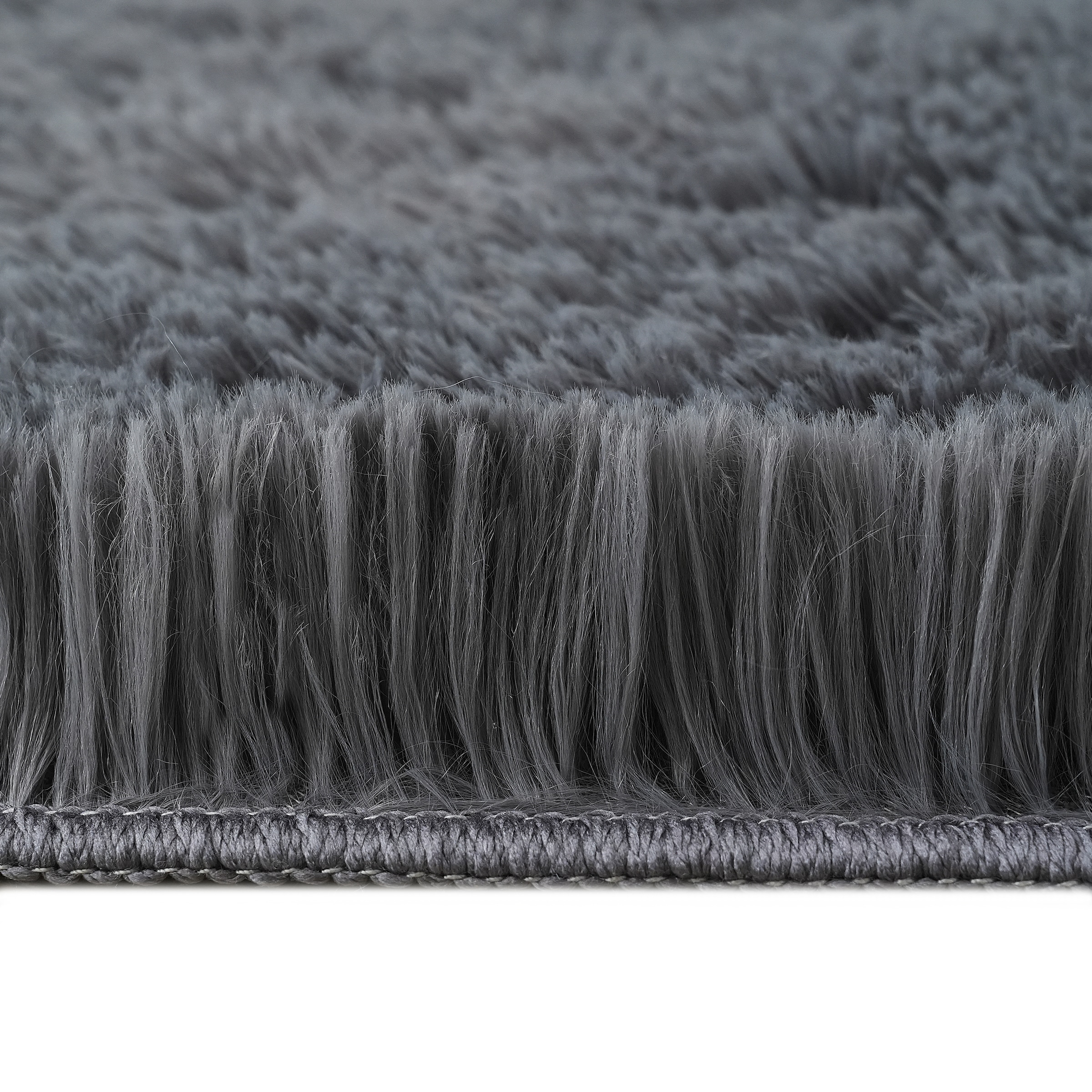 my home Hochflor-Teppich »Leava, besonders weich und kuschelig, leichter Glanz«, rechteckig, 37 mm Höhe, uni, Mikrofaser Teppiche, Wohnzimmer, Schlafzimmer, Esszimmer