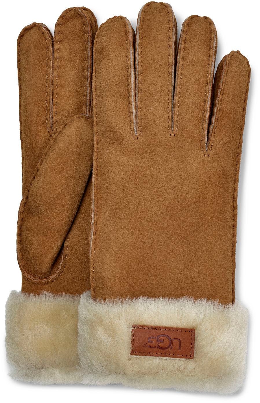 UGG Lederhandschuhe "W TURN CUFF GLOVE" günstig online kaufen