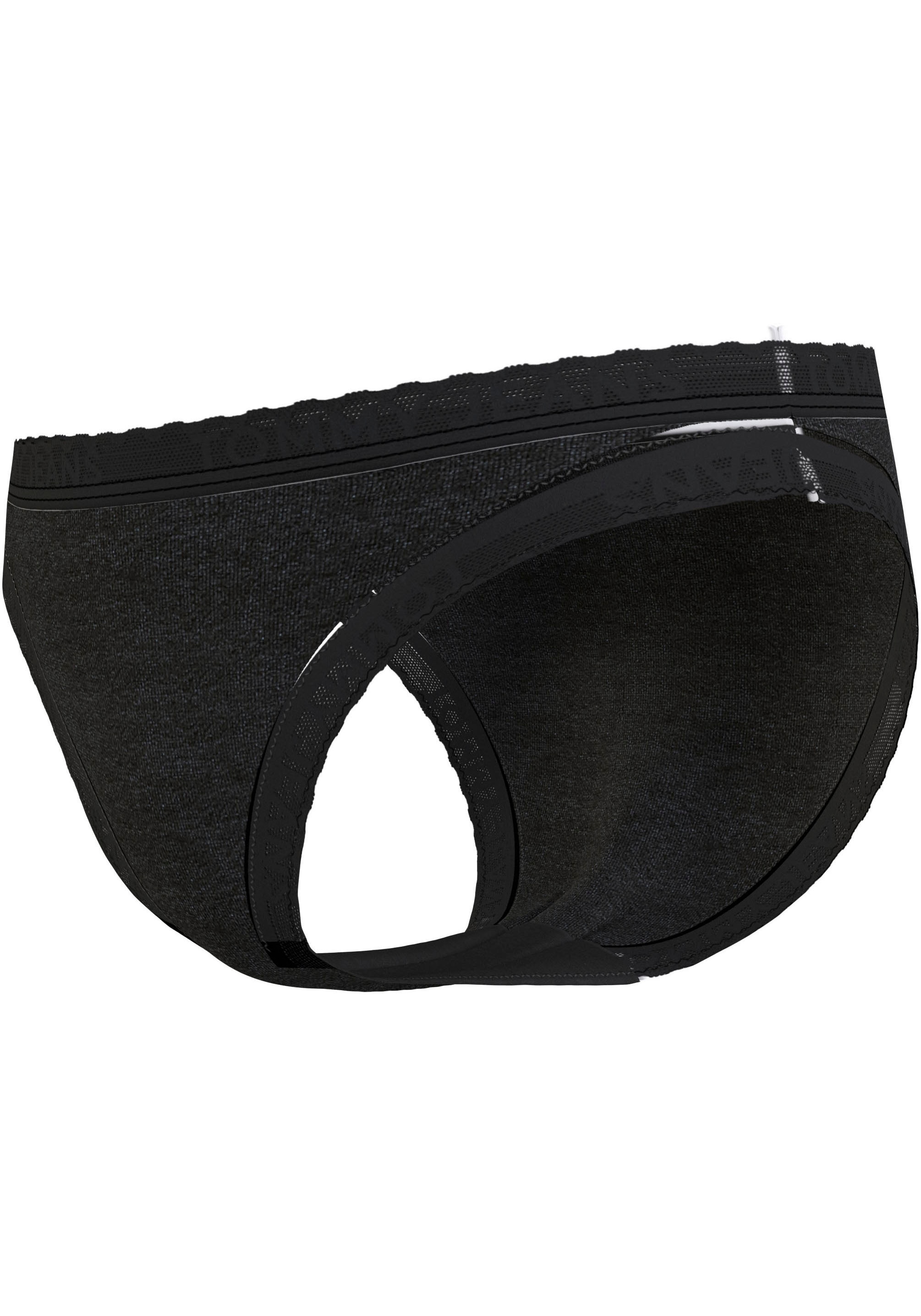 Tommy Hilfiger Underwear Bikinislip »3P HW BIKINI (EXT SIZES)«, (Packung, 3 St., 3er), mit Tommy Jeans Logo-Elastikabschlüssen