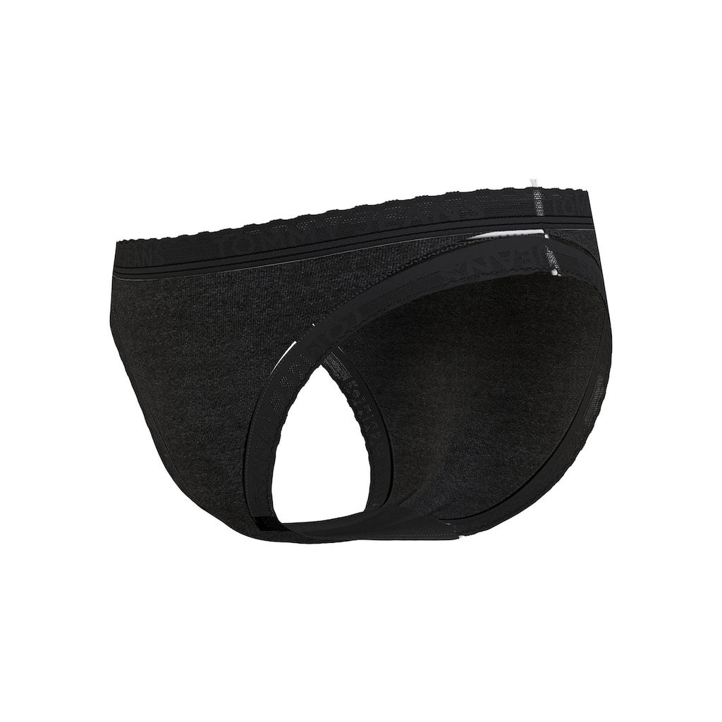Tommy Hilfiger Underwear Bikinislip »3P HW BIKINI (EXT SIZES)«, (Packung, 3 St., 3er), mit Tommy Jeans Logo-Elastikabschlüssen